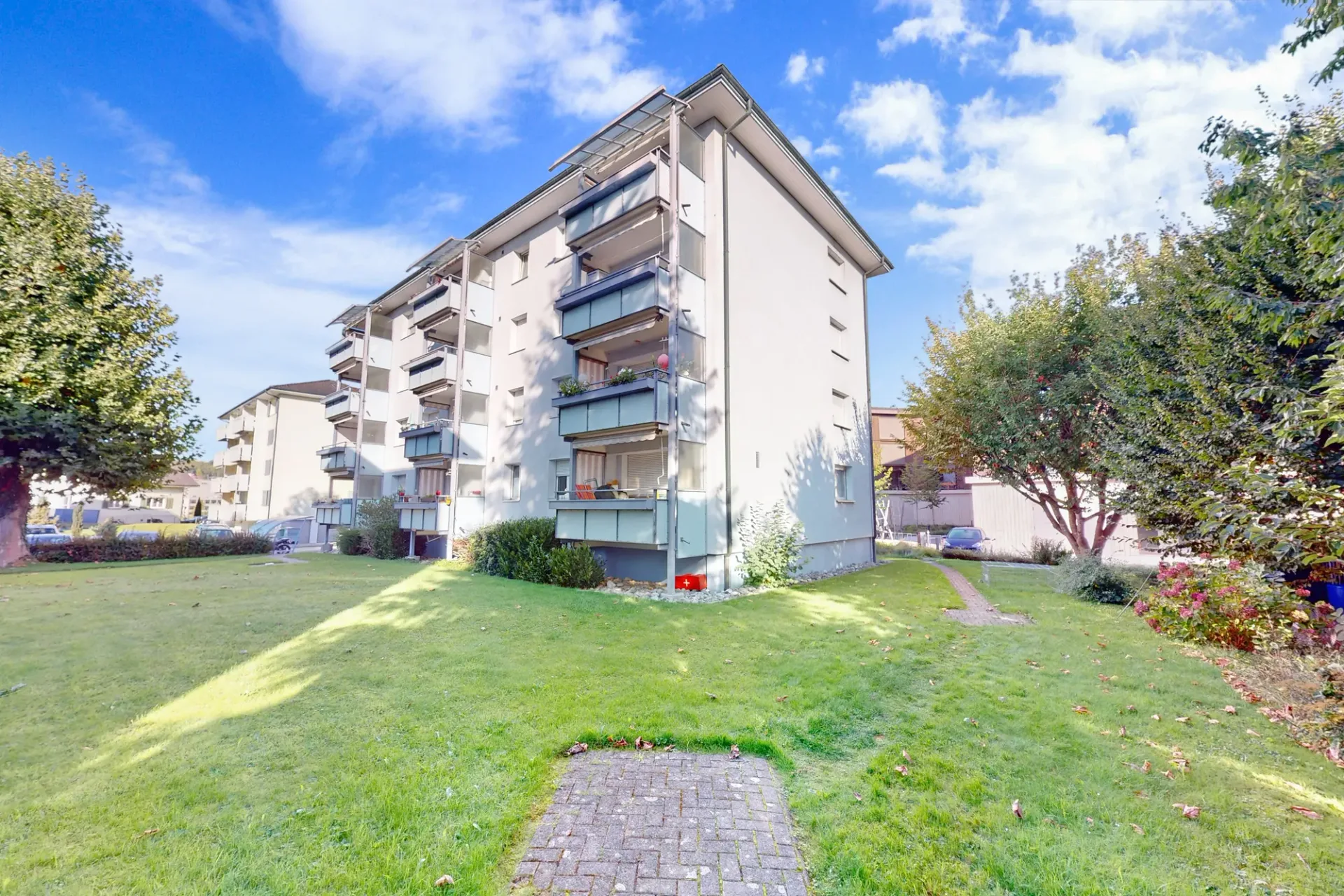 Appartement confortable au haut rez-de-chaussée près du lac de Sempach