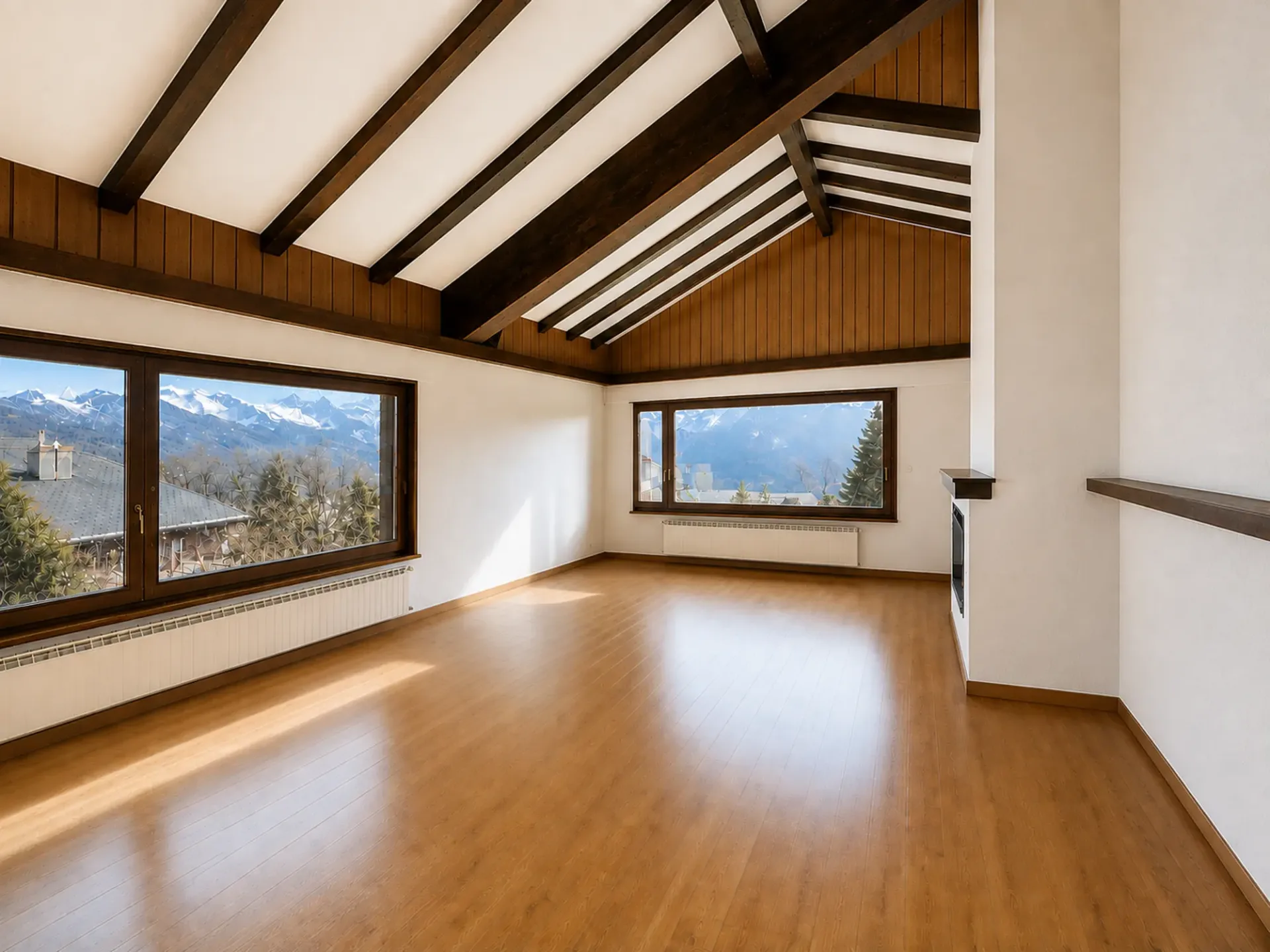 Agréable maison comprenant 2 appartements séparés, située à 5 minutes en voiture de Crans-Montana !