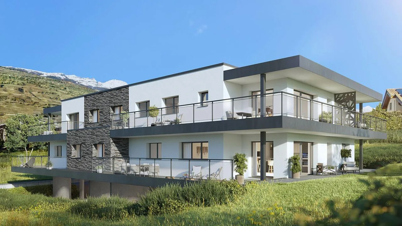 A VENDRE CONTEMPORAINE VILLA 5.5 PCES A RECHY