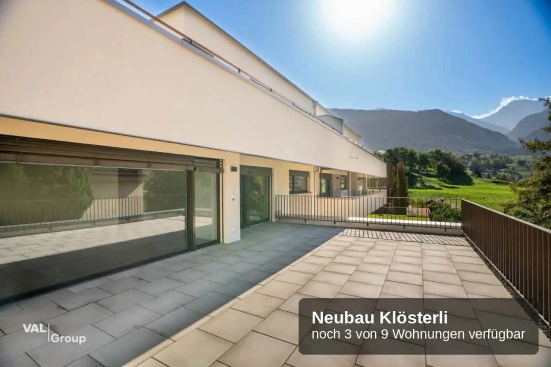 Neubauprojekt Klösterli - Ihr neues Zuhause in Brig-Biela
