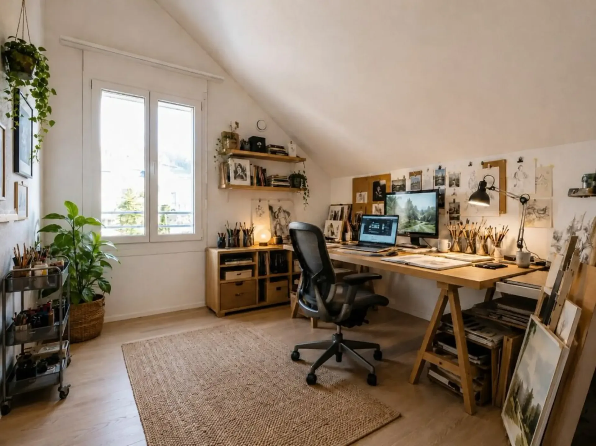 Wohnen ohne Kompromisse - Exklusive Dachwohnung mit Direktlift in Künten
