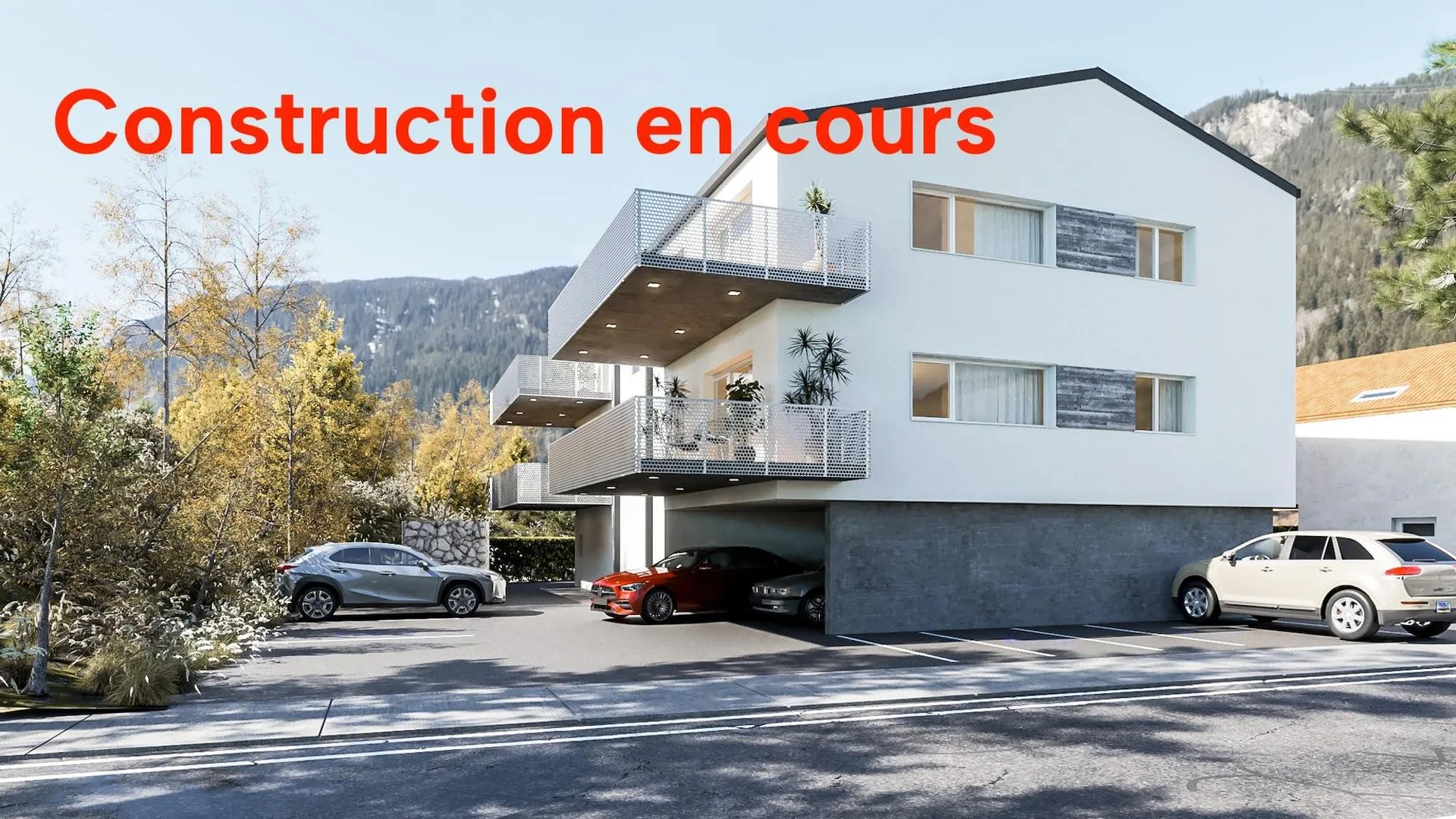 Nouvelle promotion - Résidence de 4 appartements en PPE à Collombey village