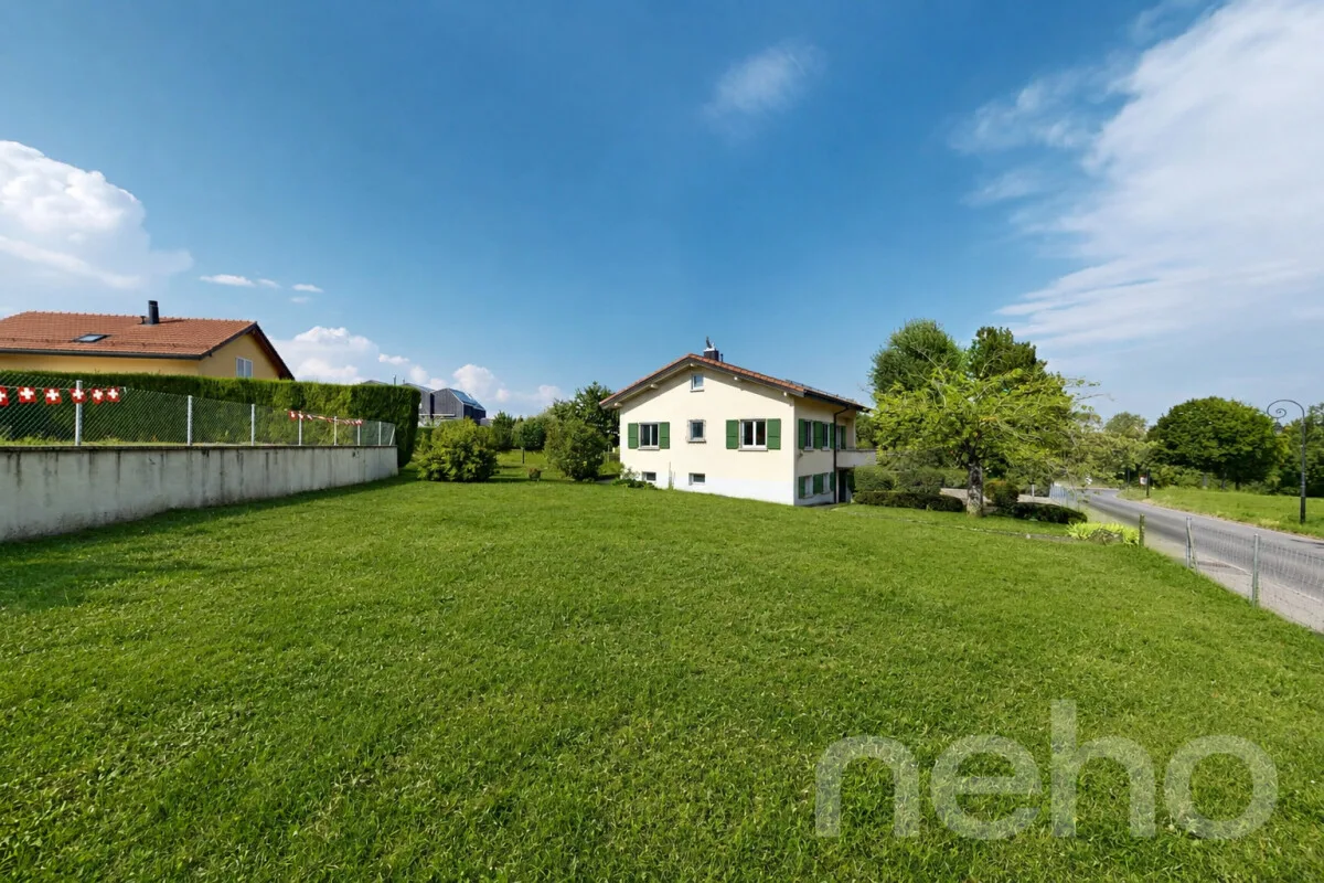 Charmante villa individuelle sur parcelle de 1'297 m2