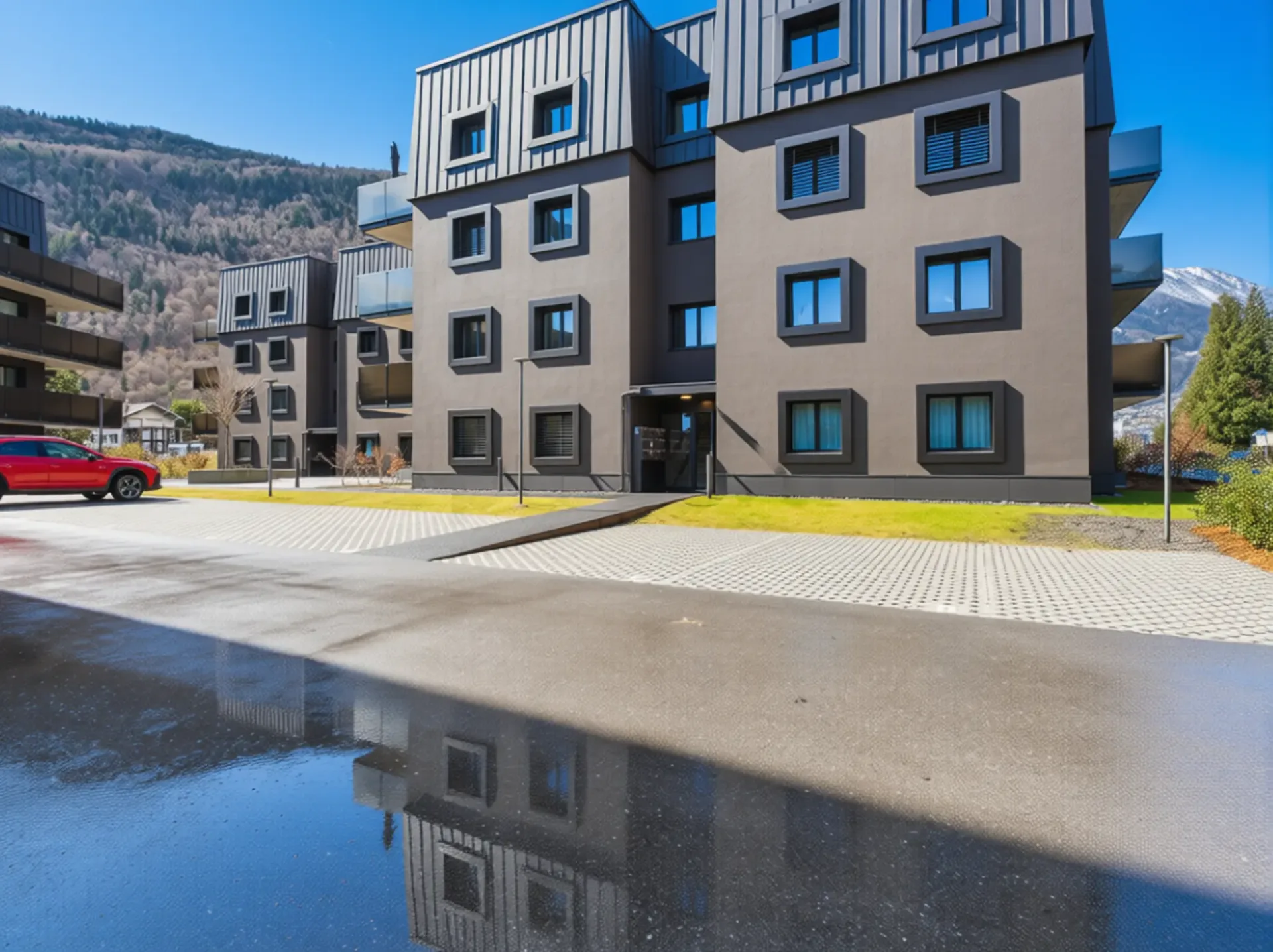 Moderne 3,5-Zimmer-Wohnung - Apartment mit privater Terrasse in Martigny