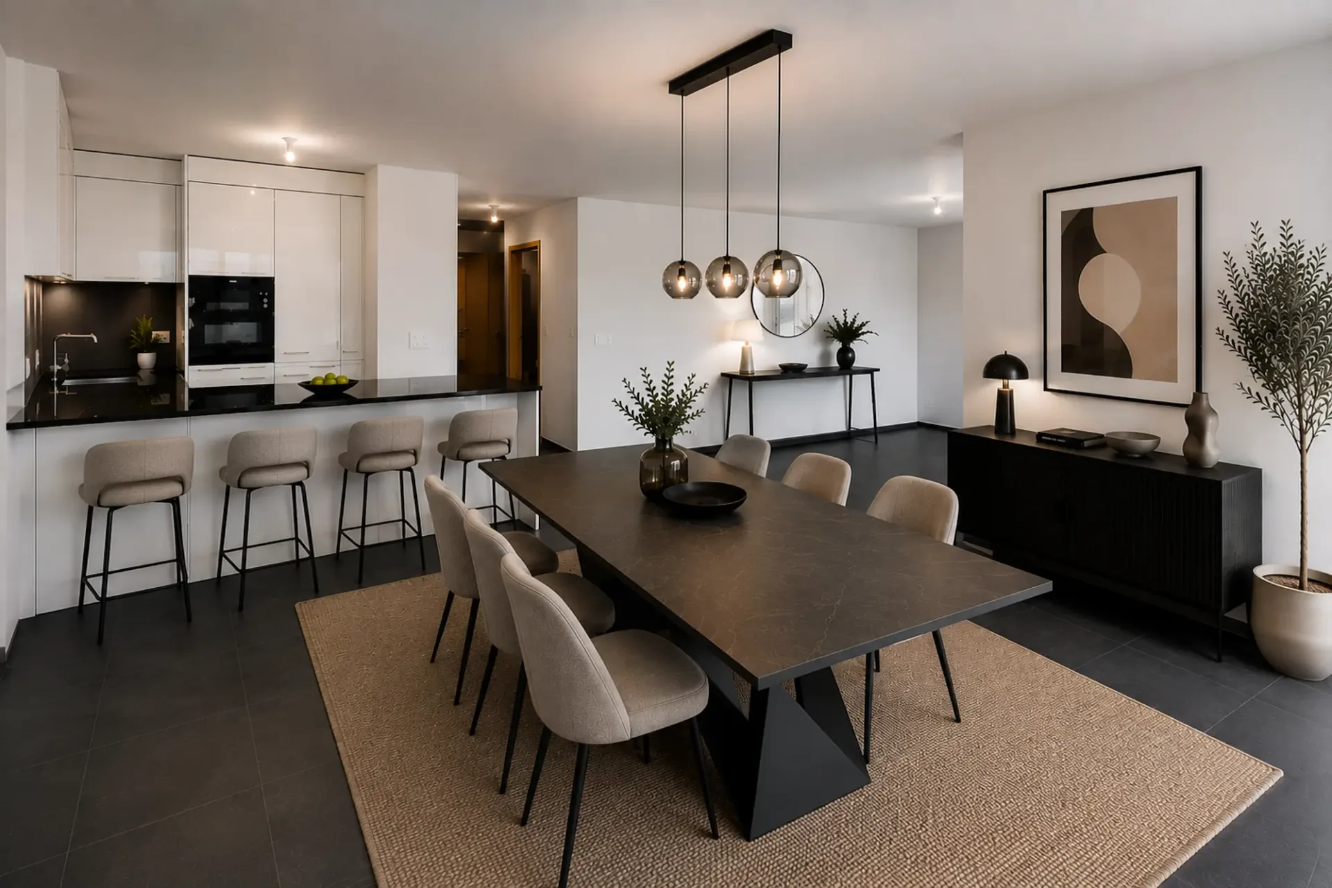 Magnificent apartment with terrace and panoramic view
