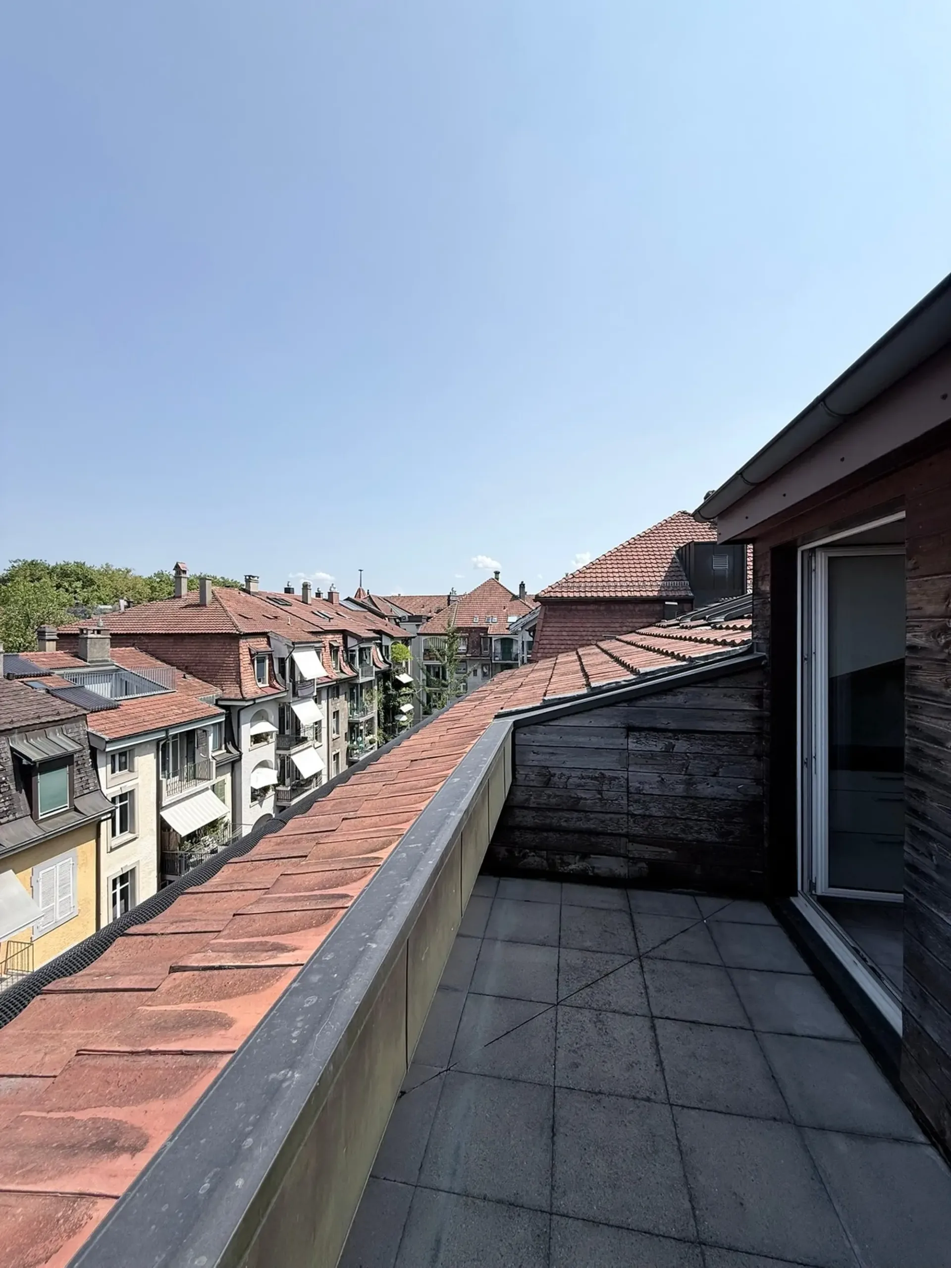 Above the roofs of Breitenrain