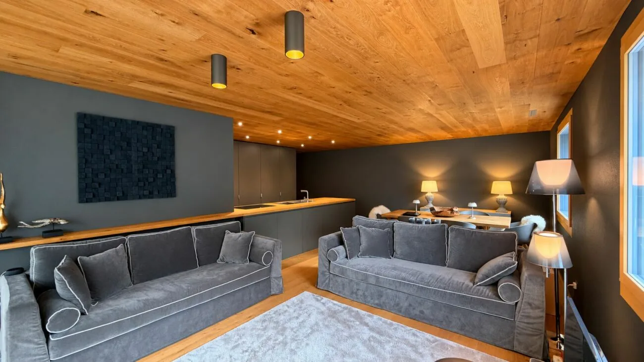 Exklusive 3-Zimmer-Wohnung in Andermatt - voll möbliert mit Designermöbeln