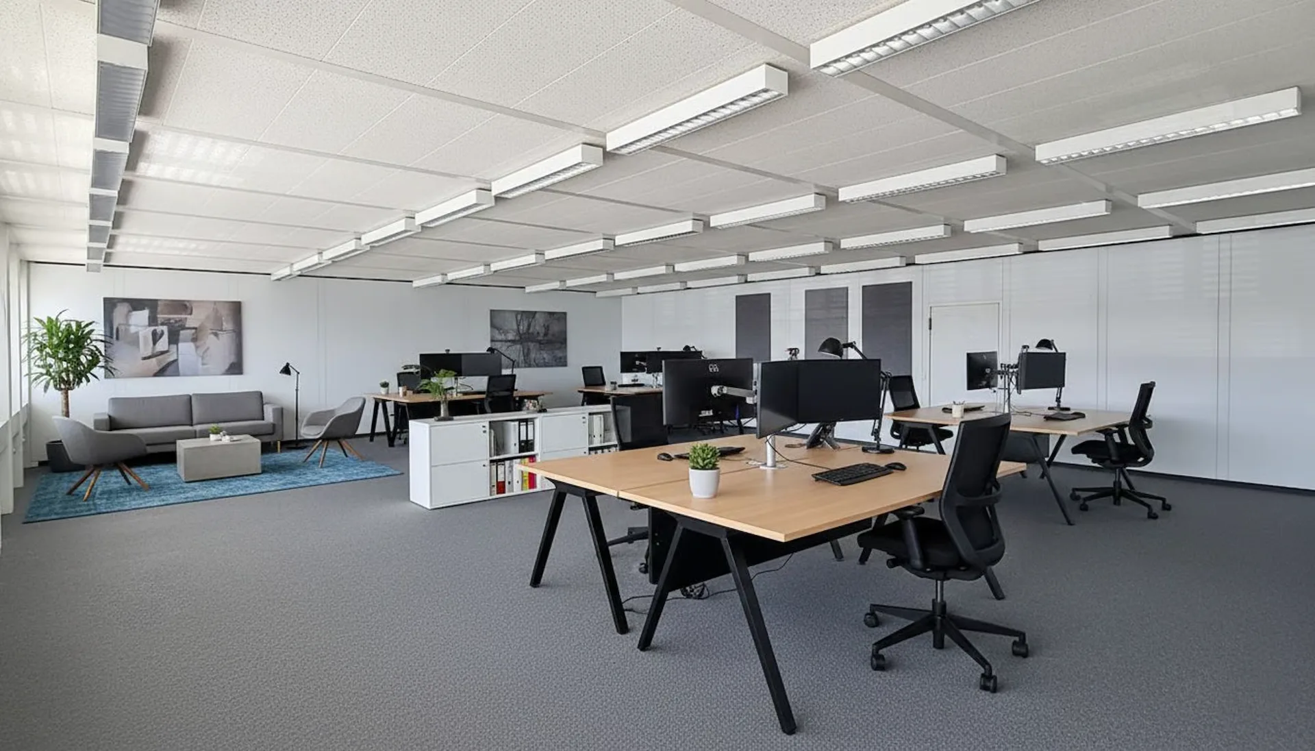 Einziehen und loslegen - 62 m² Bürofläche in Schafisheim!