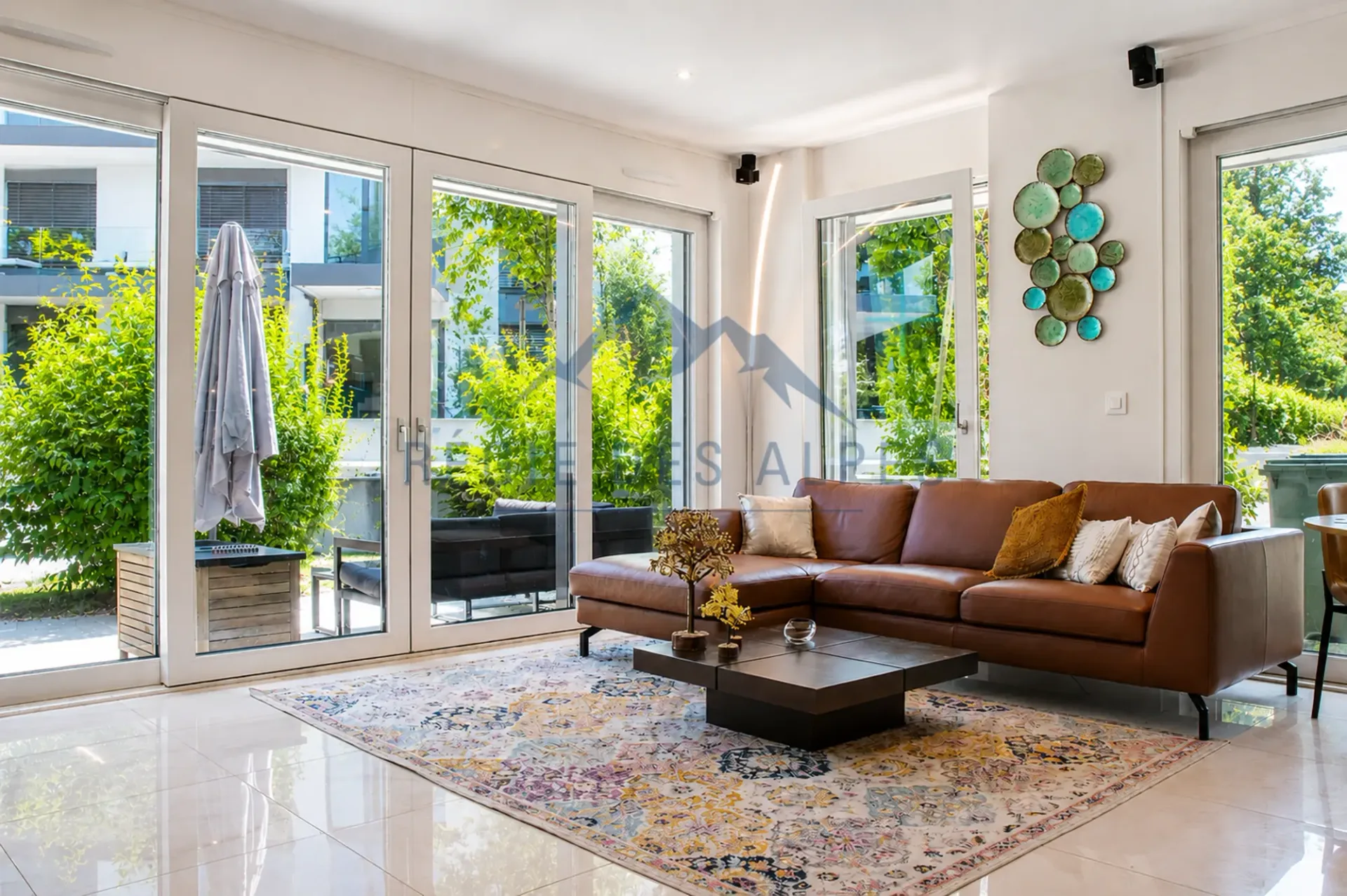 Magnifique appartement 4 pièces meublé en rez-de-jardin ? Résidence de standing
