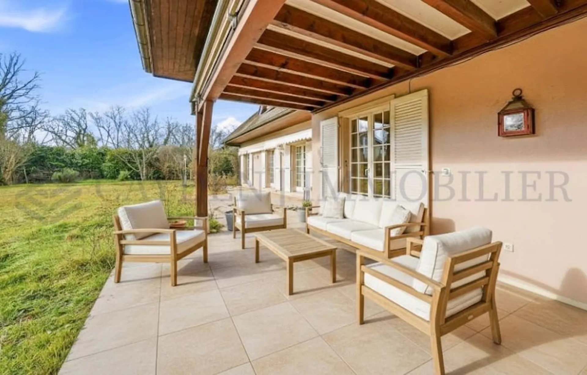 Large individual villa in a quiet location