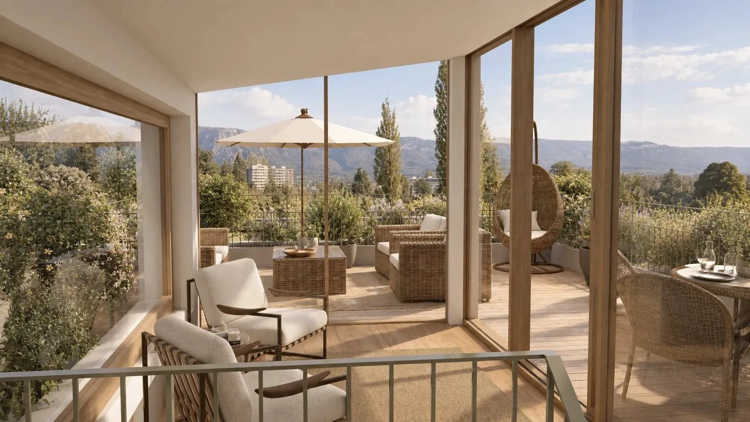 VILLA B - Eine zeitgenössische Villa mit hellen Wohnbereichen und eleganter Architektur