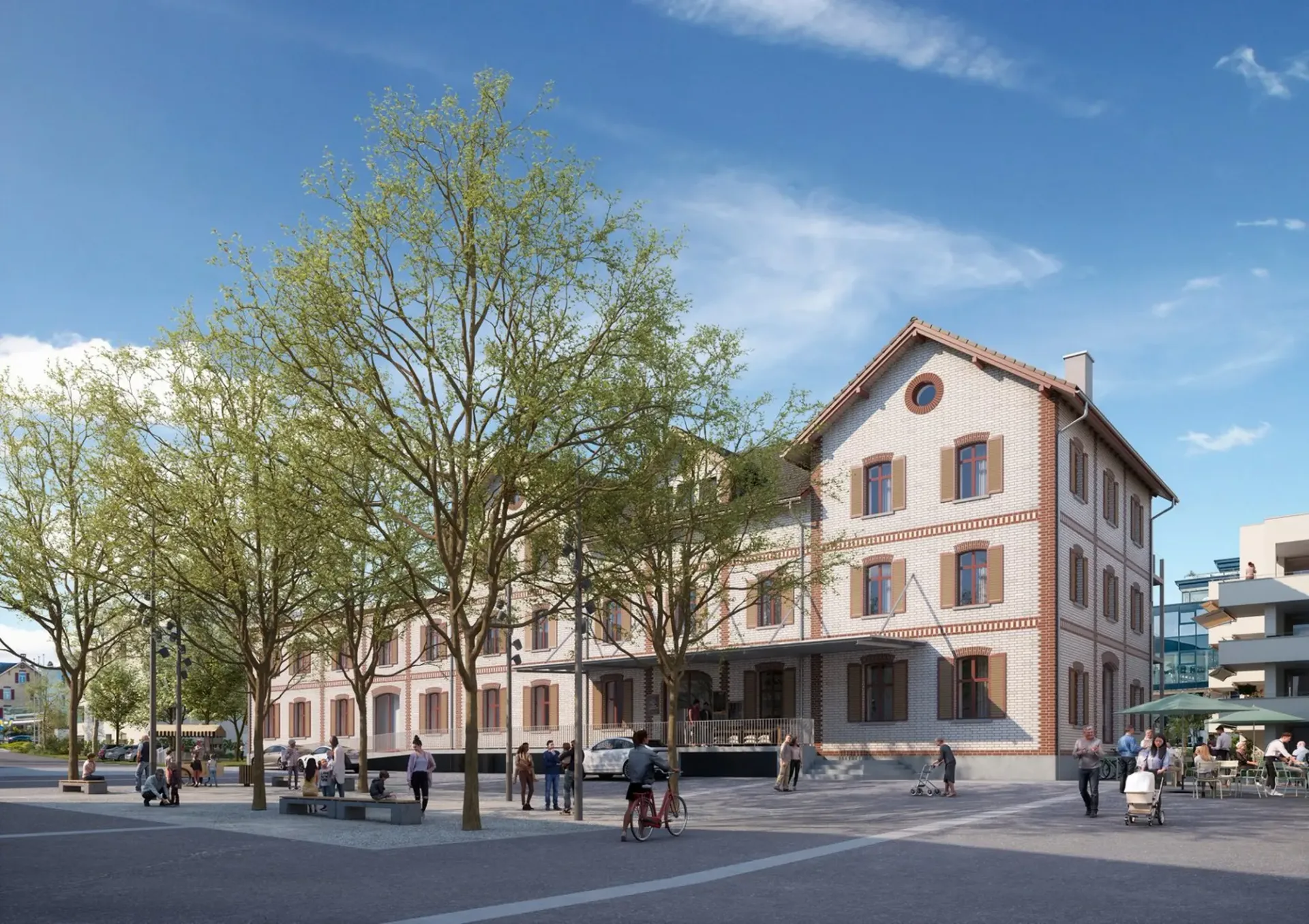 Erstvermietung Perron Vert - Gewerbefläche im EG
