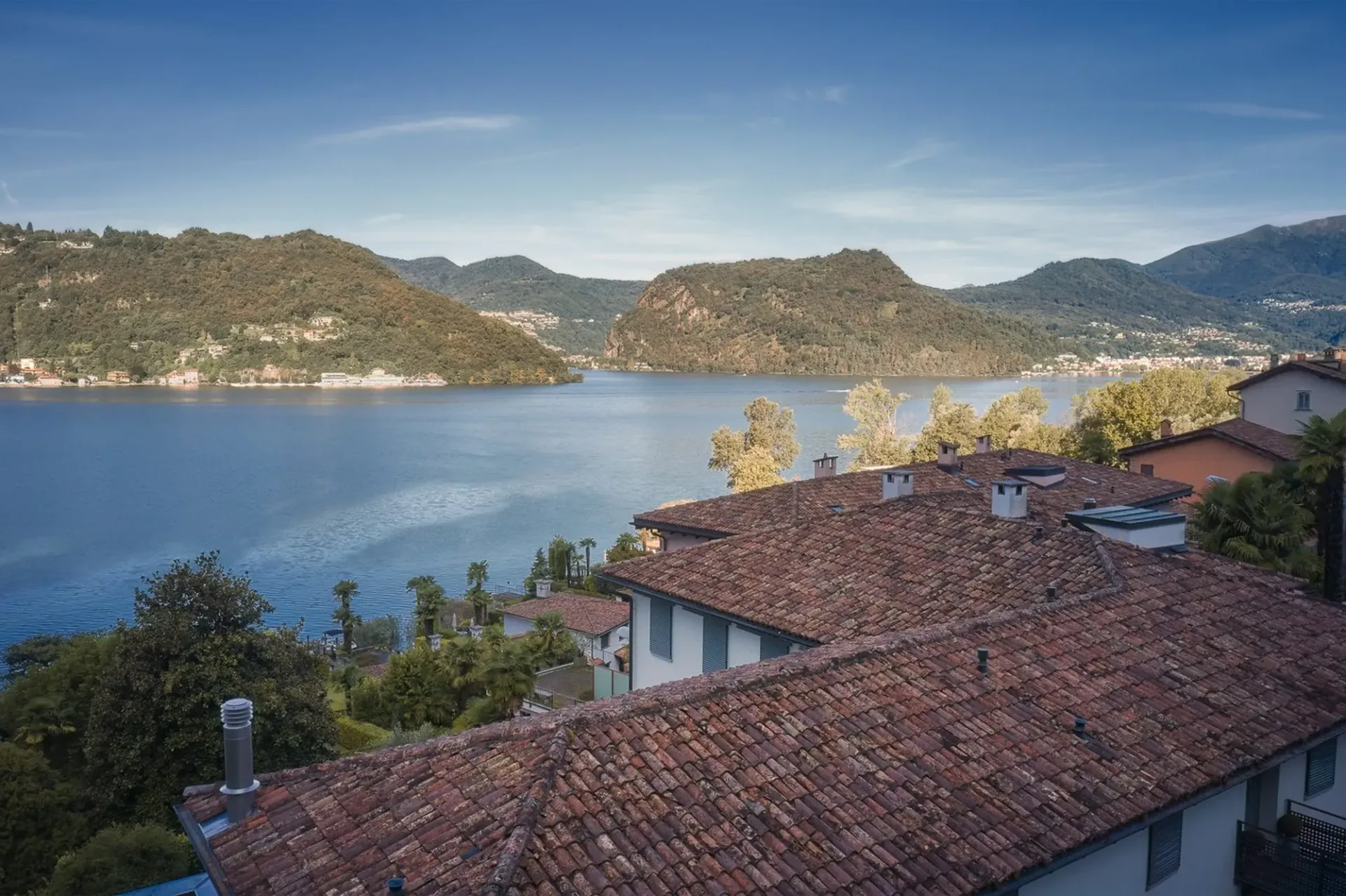 Wohnung mit Seeblick in Figino zum Verkauf
