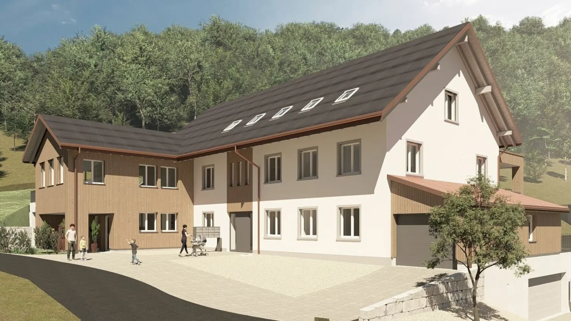 2.5- Zimmerwohnung 1. OG Erstbezug