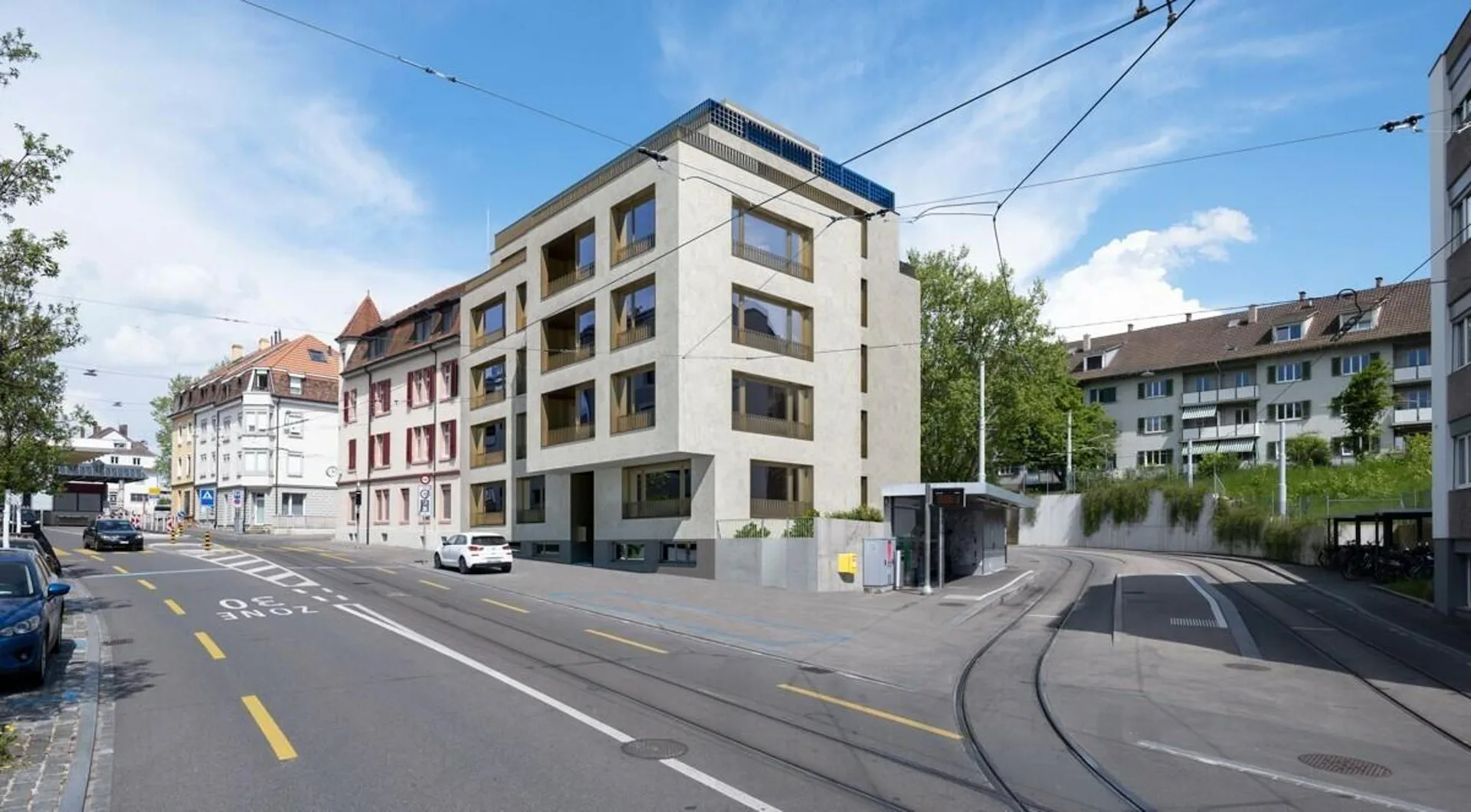 Sonnige Attika in Riehen - Weitsicht & grosszügige Terrassen