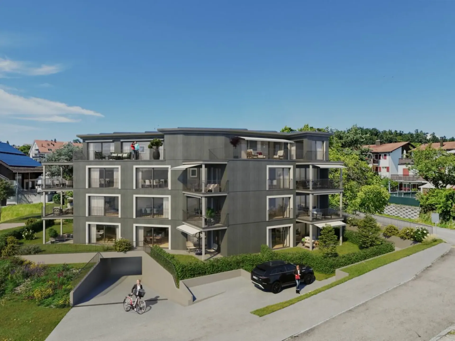 3.5 Zimmerwohnung im Neubau MFH Ruediland