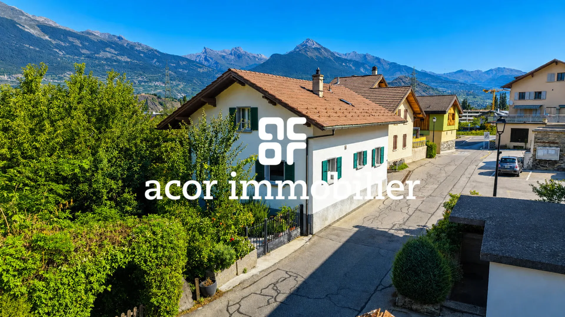 Haus voller Charme mit Garten in Aproz
