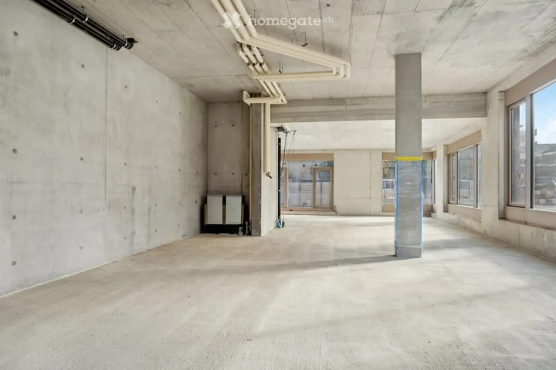 Fläche für Aktivitäten im neuen Ecoquartier des Plaines-du-Loup in Lausanne