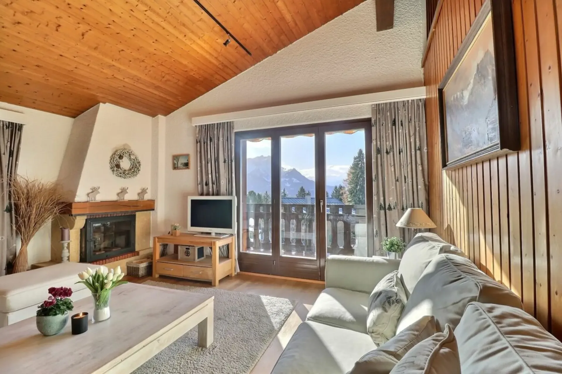 Wohnung mit 4 Zimmern in Chesières