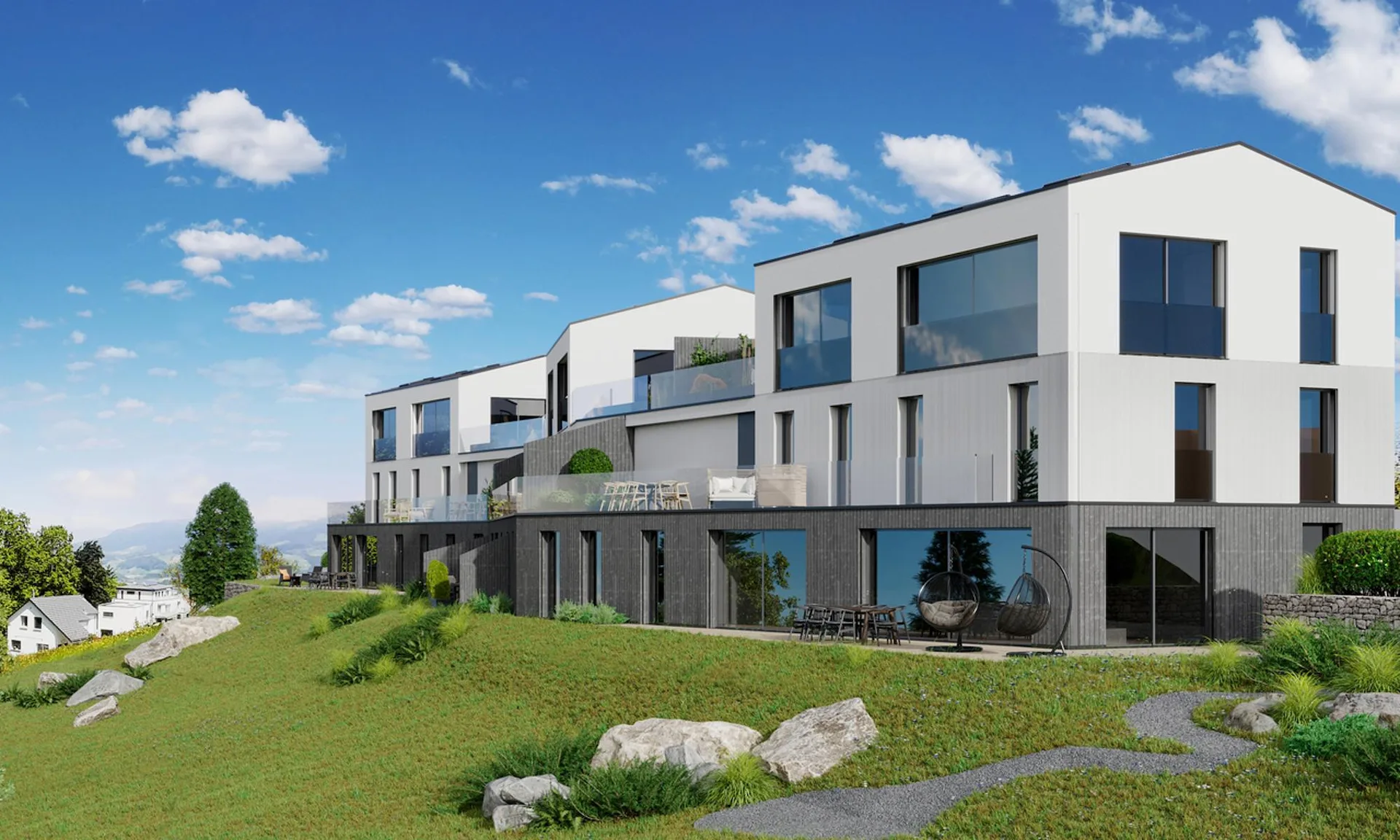 Spacious 5.5-room triplex in Sorens