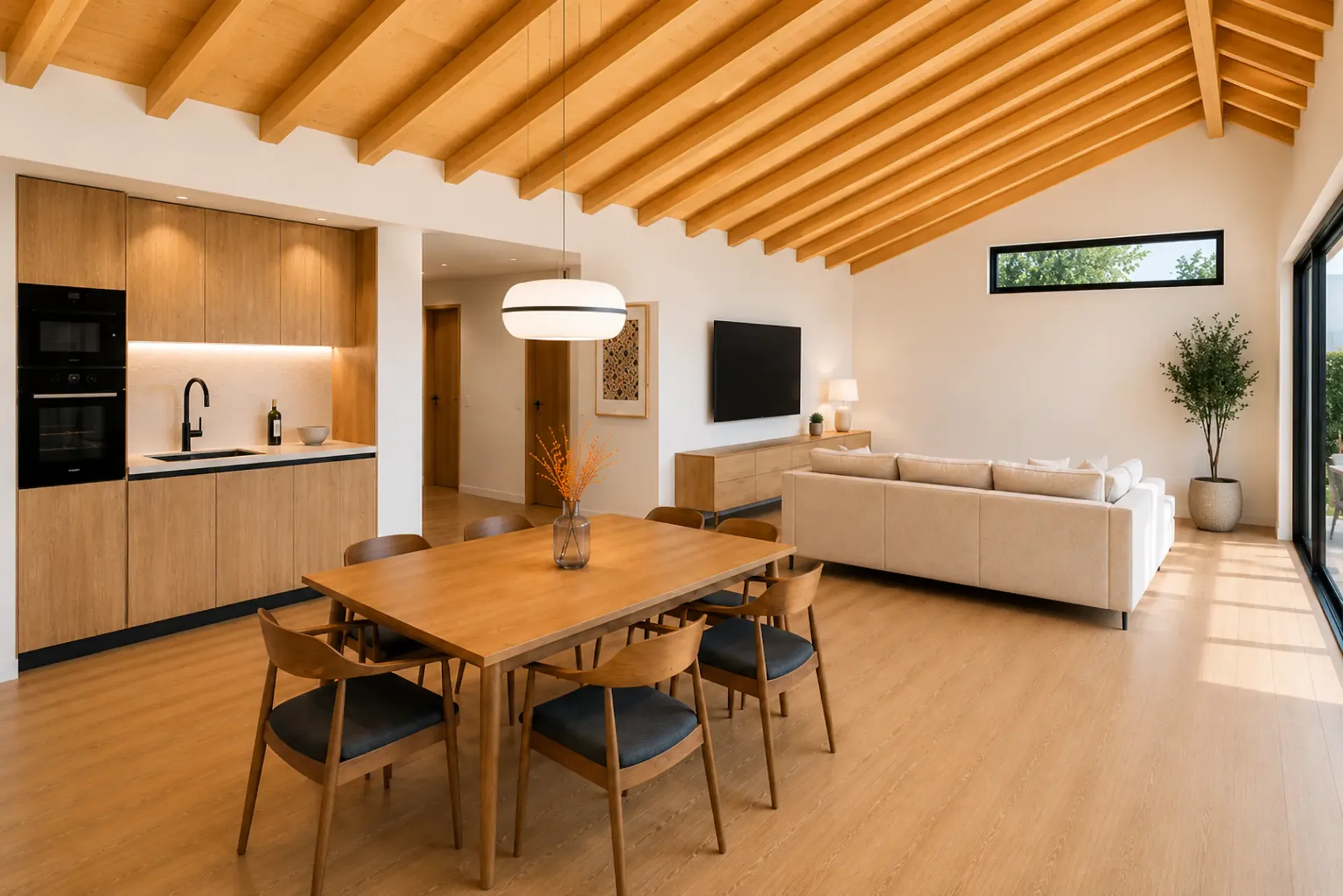 Neue 85 m2 Dachgeschosswohnung in Ayent