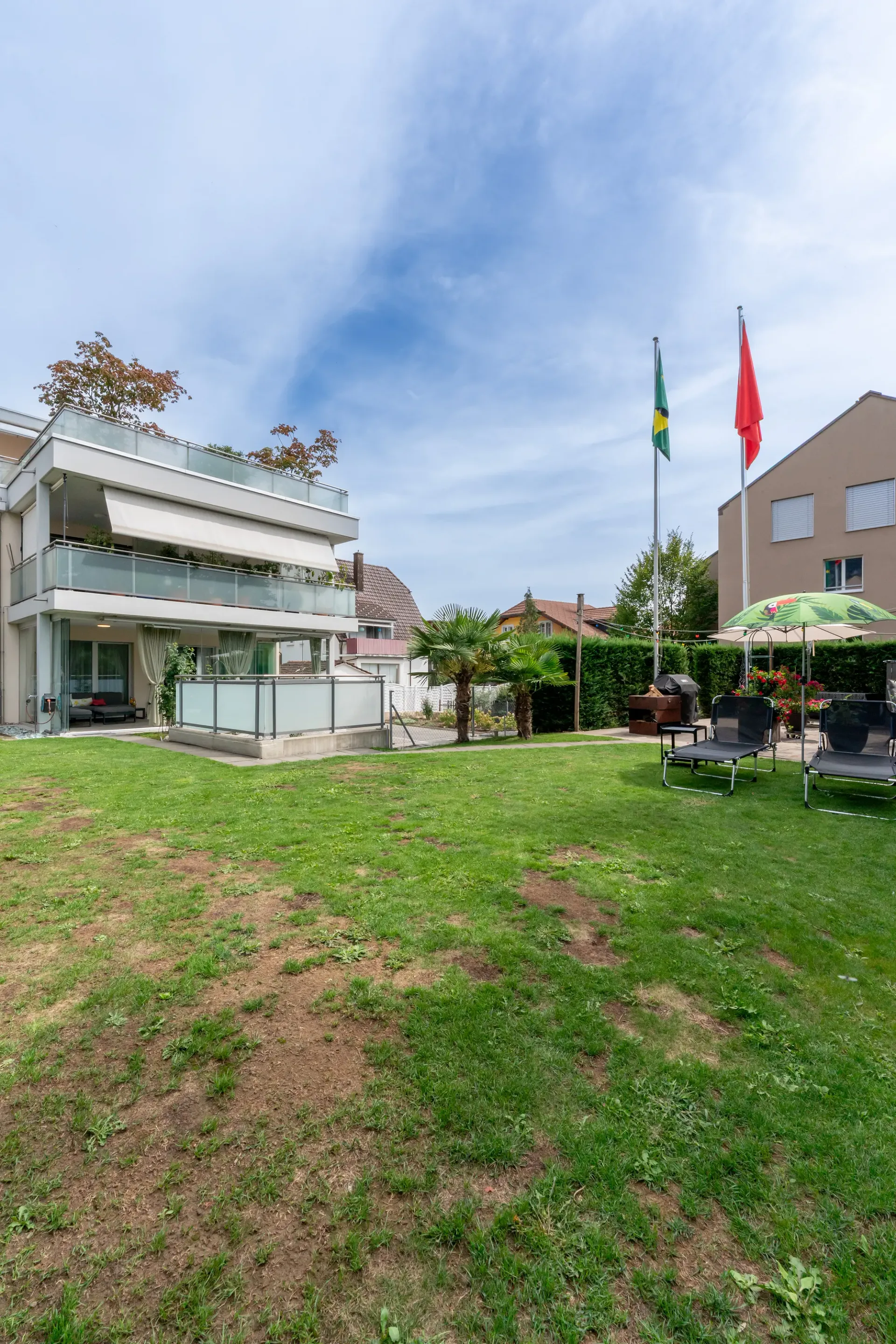 Attraktive Gartenwohnung mit viel Privatsphäre in Solothurn