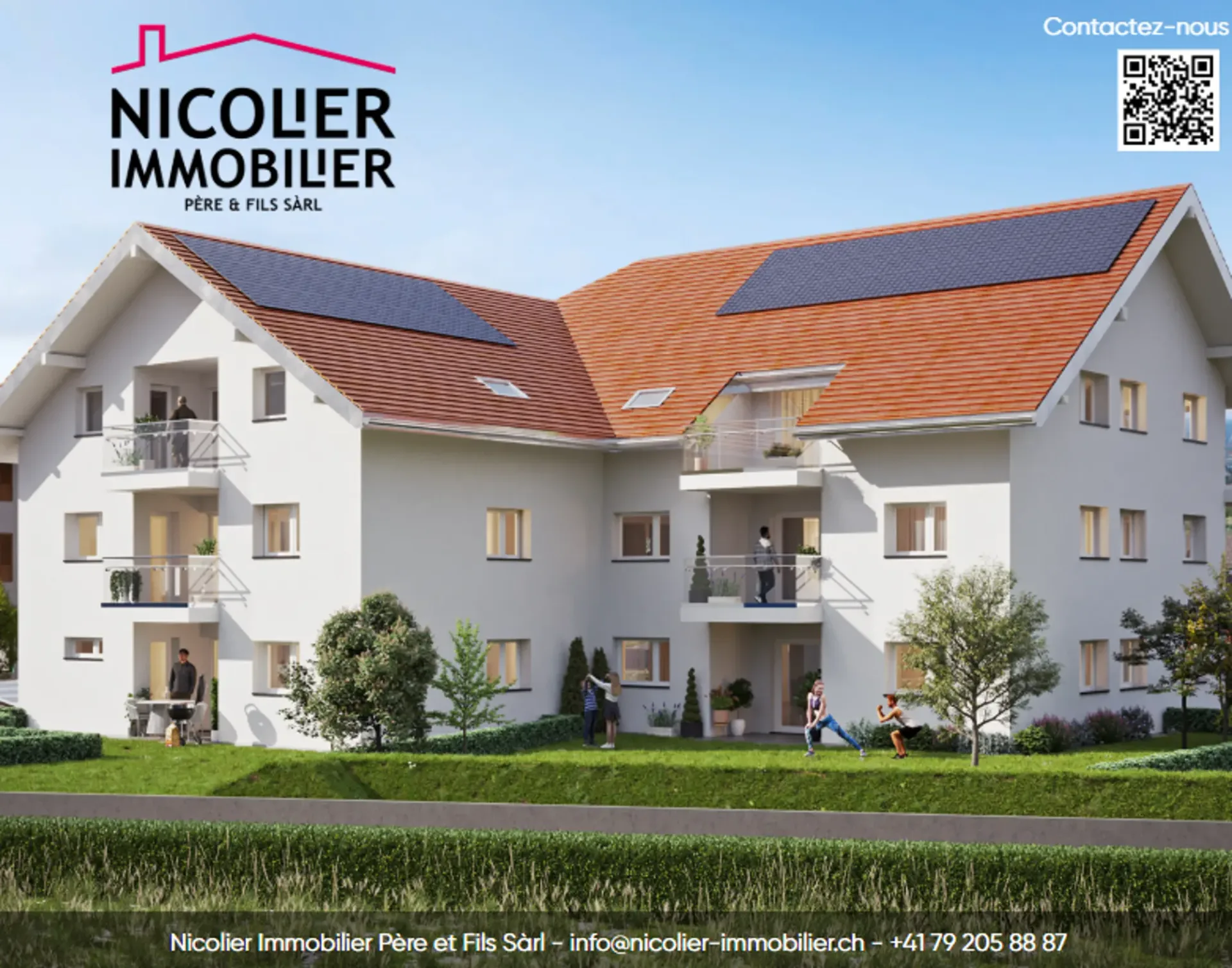 Appartement moderne de 3,5 pièces  à Corcelles-près-Payerne