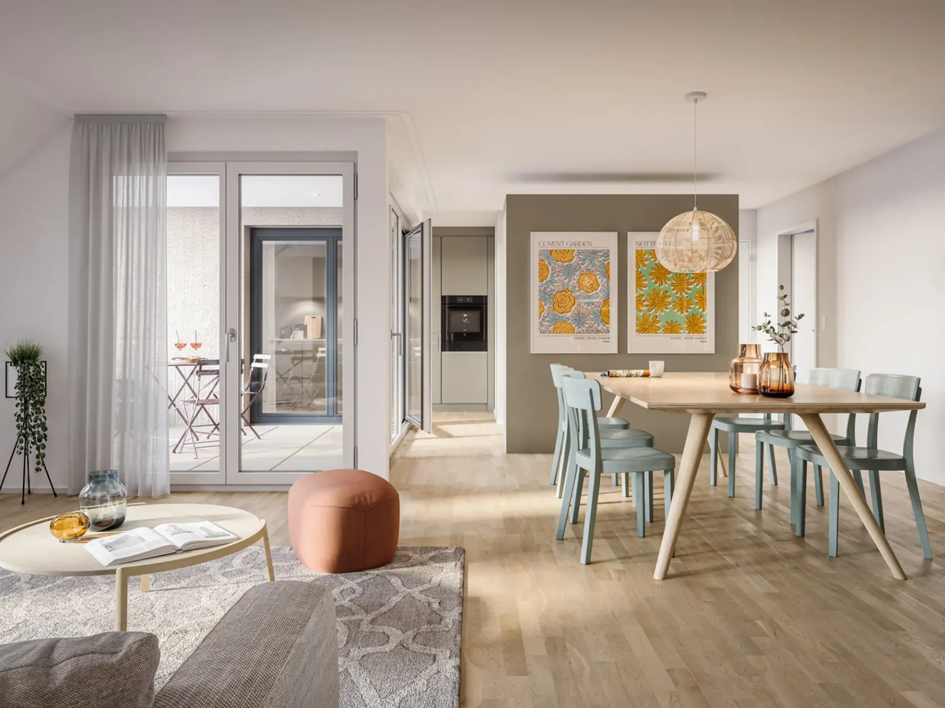 Neue 4.5-Zi-Dachwohnung mit Loggia in 3006 Bern