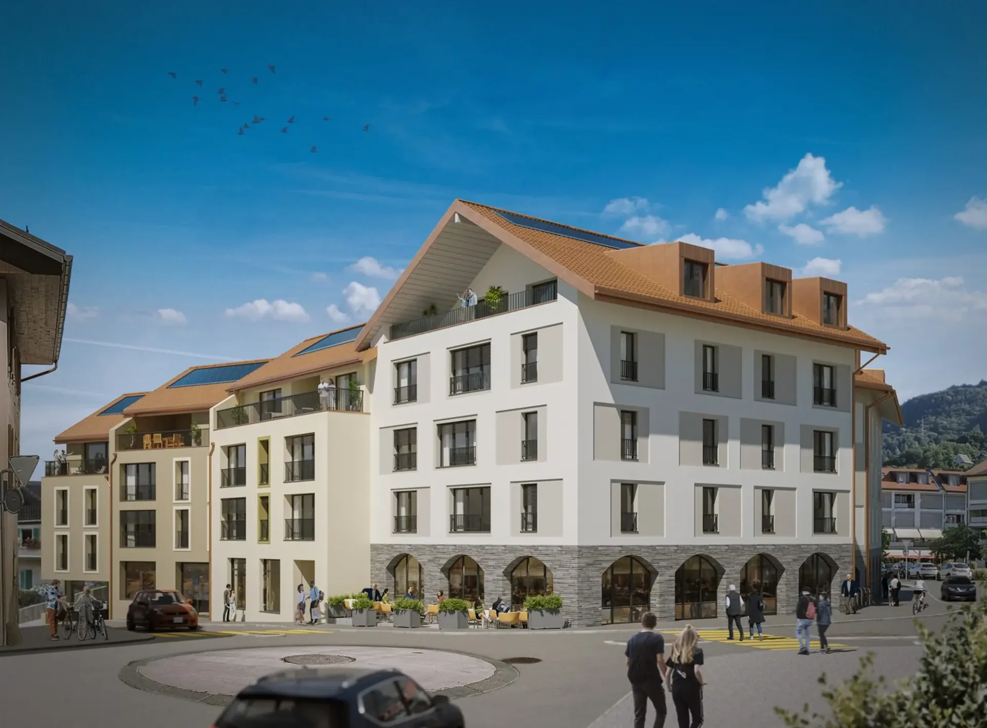 Restaurant zur Miete - 195 m² - Route de Vevey 2a, Blonay