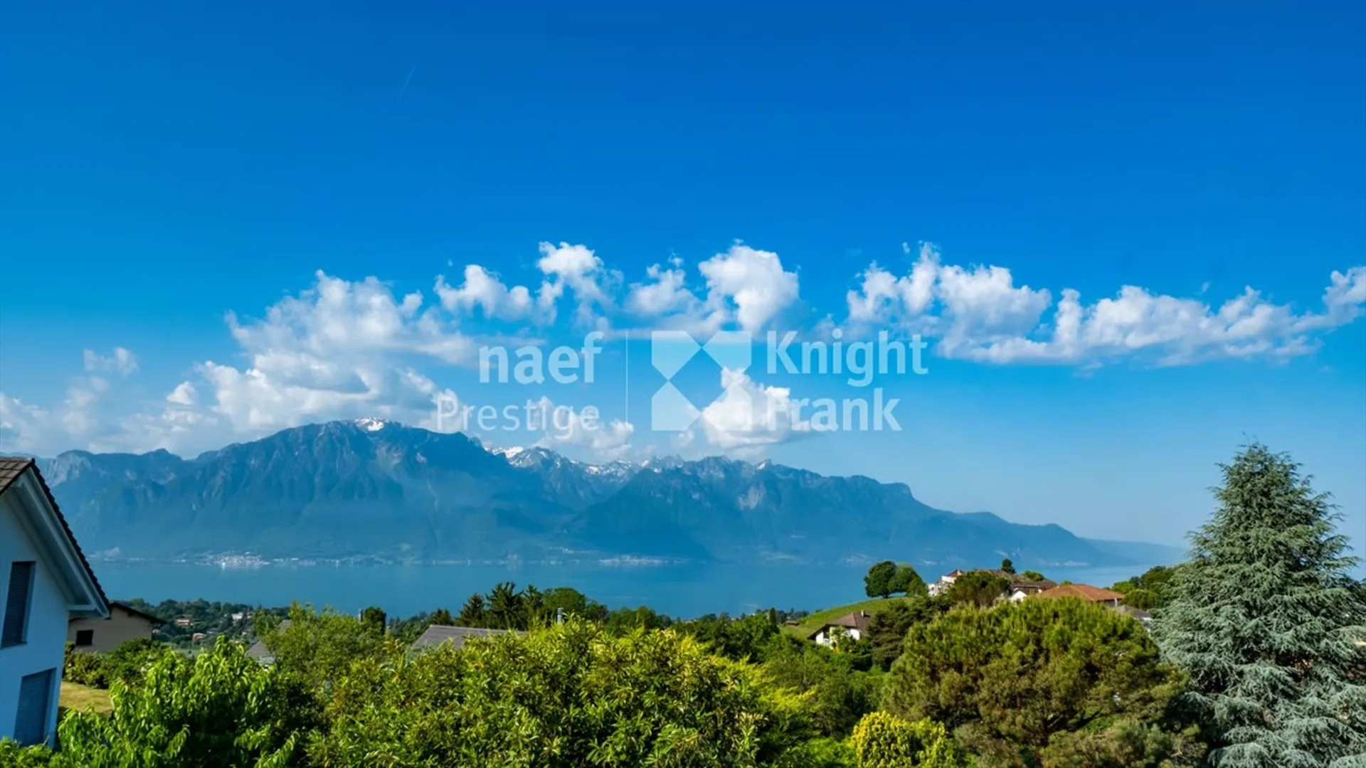 Prachtvolle Einzelvilla mit 6.5 Zimmern und außergewöhnlichem Blick auf den See und die Berge zur Verkauf in Blonay