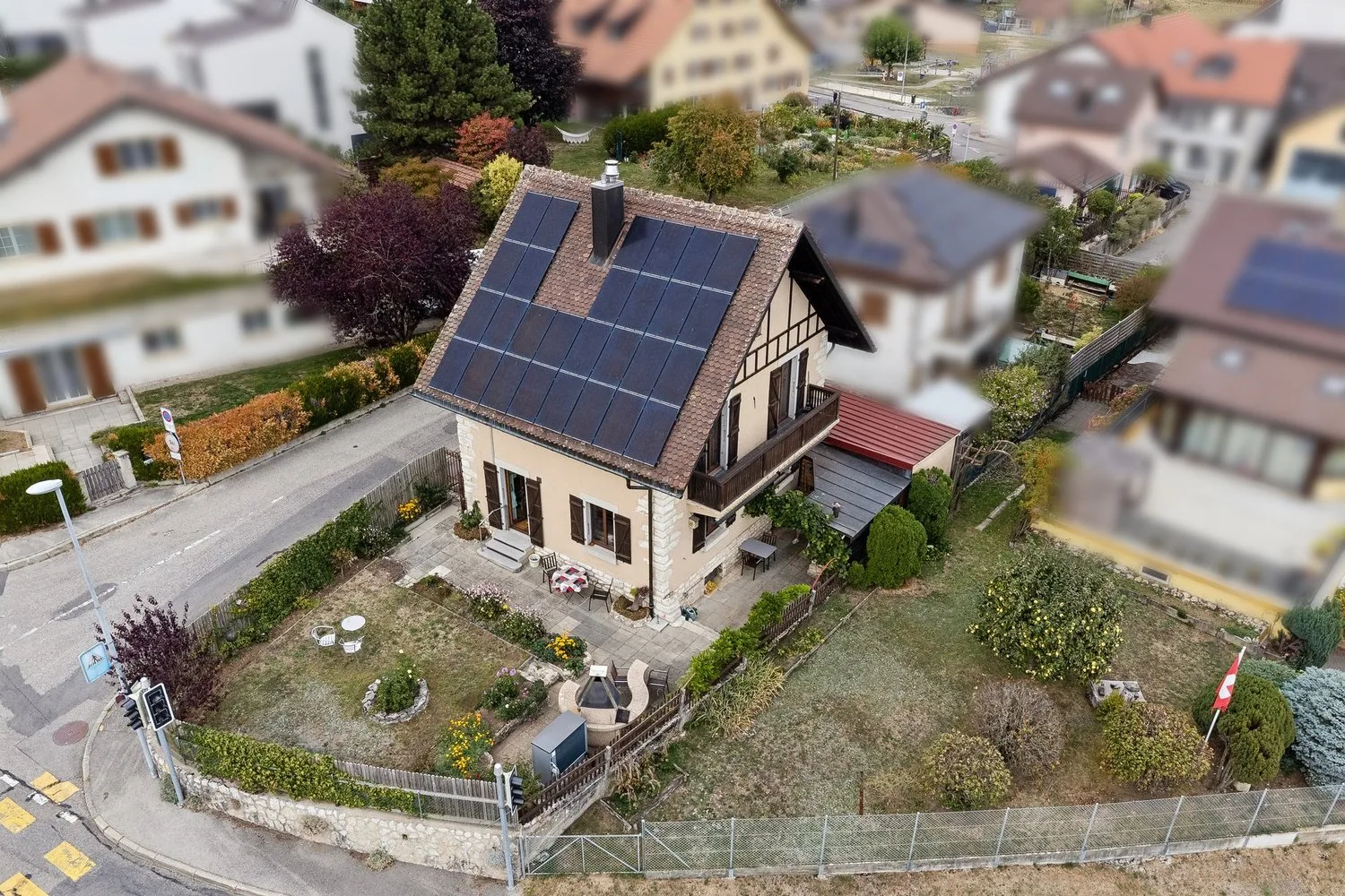 Charmante maison individuelle avec vue sur le lac de Neuchâtel