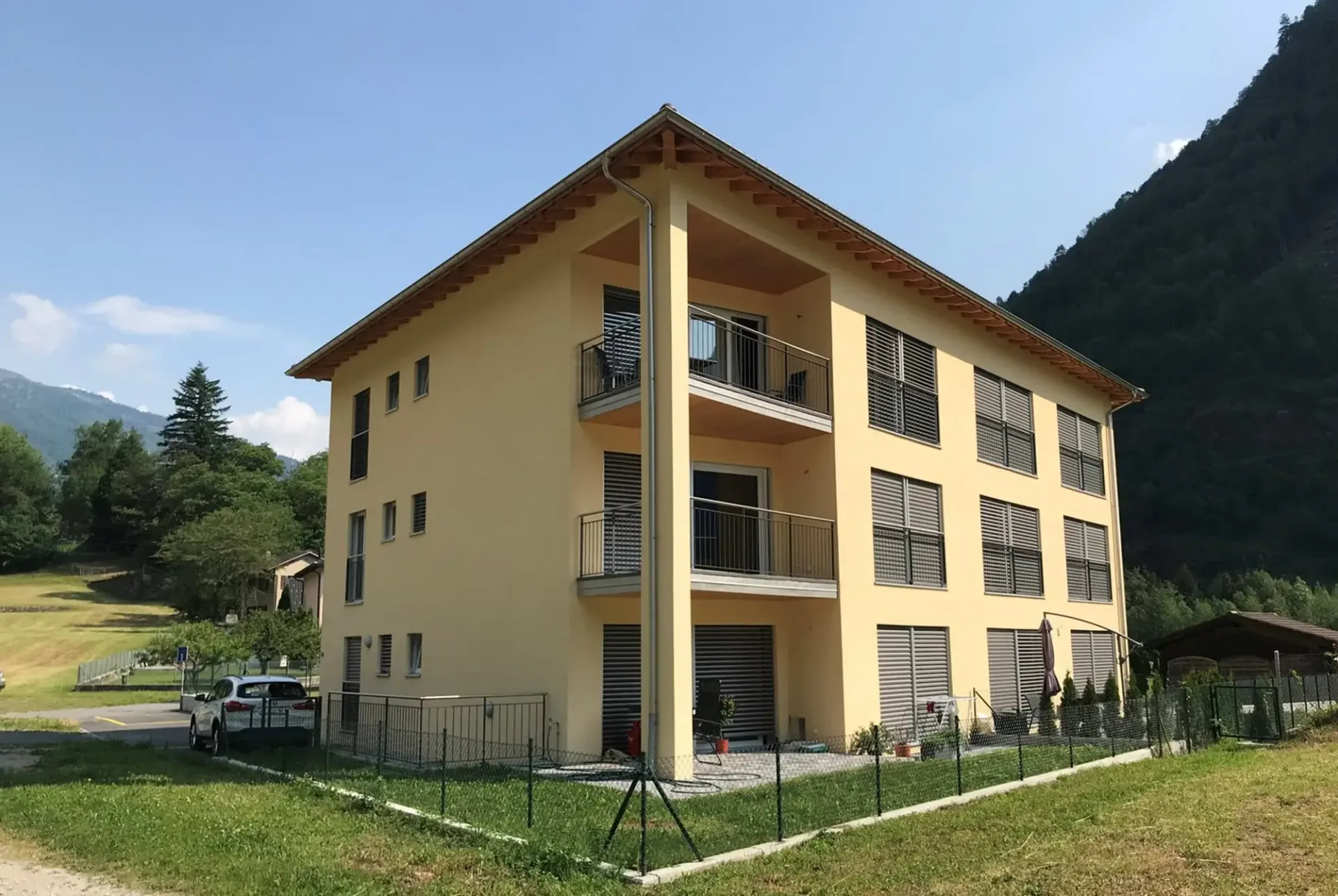 Appartement mit Garten in dem schönen Bleniotal