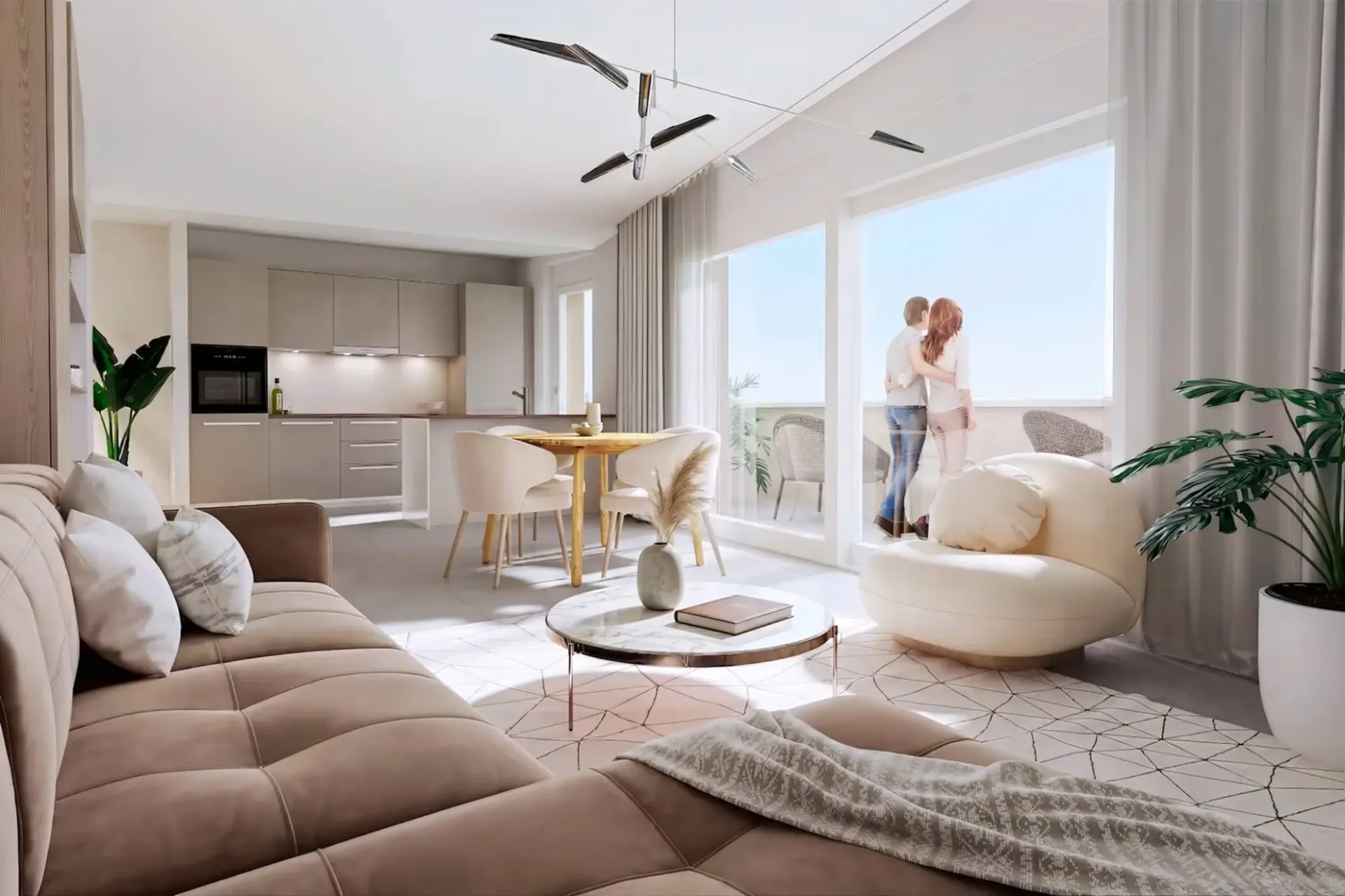 La tua futura casa: 3.5 locali con loggia al 1° piano!