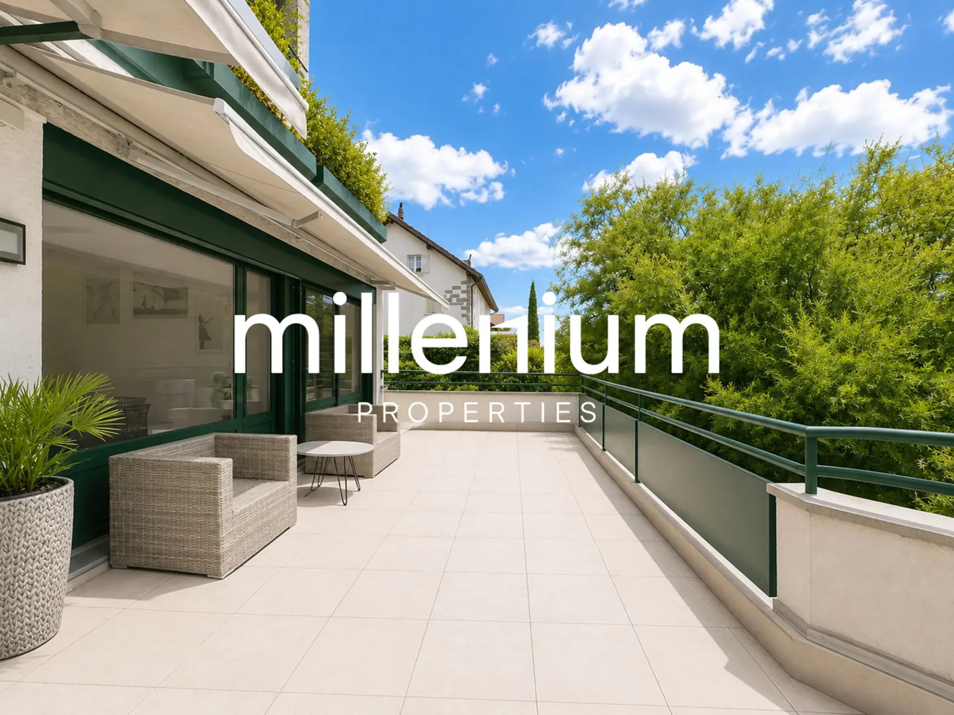 Élégant appartement familial de 145 m² en rez-de-jardin