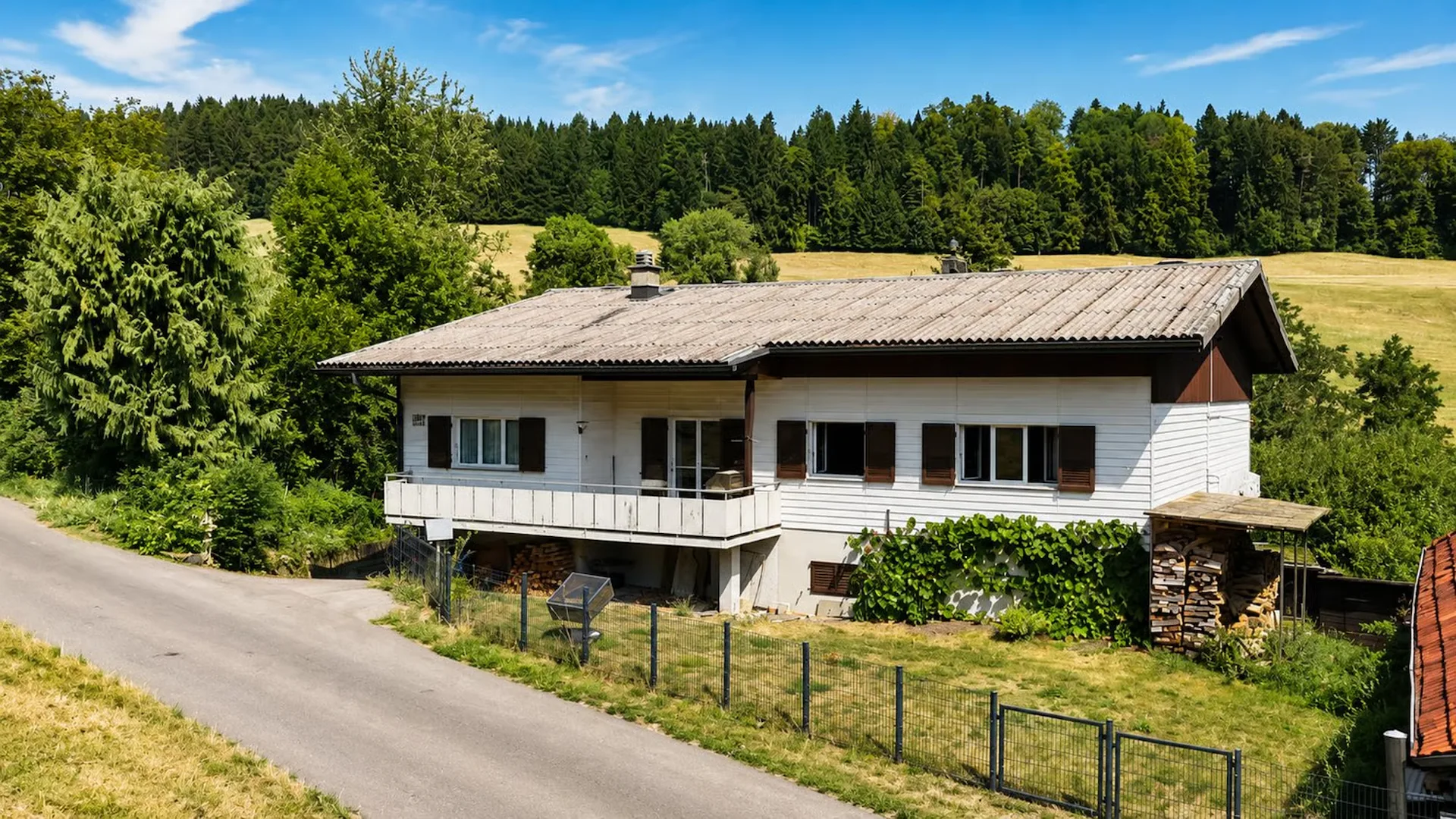 Rêve de maison campagnarde avec beaucoup d'intimité à Gontenschwil
