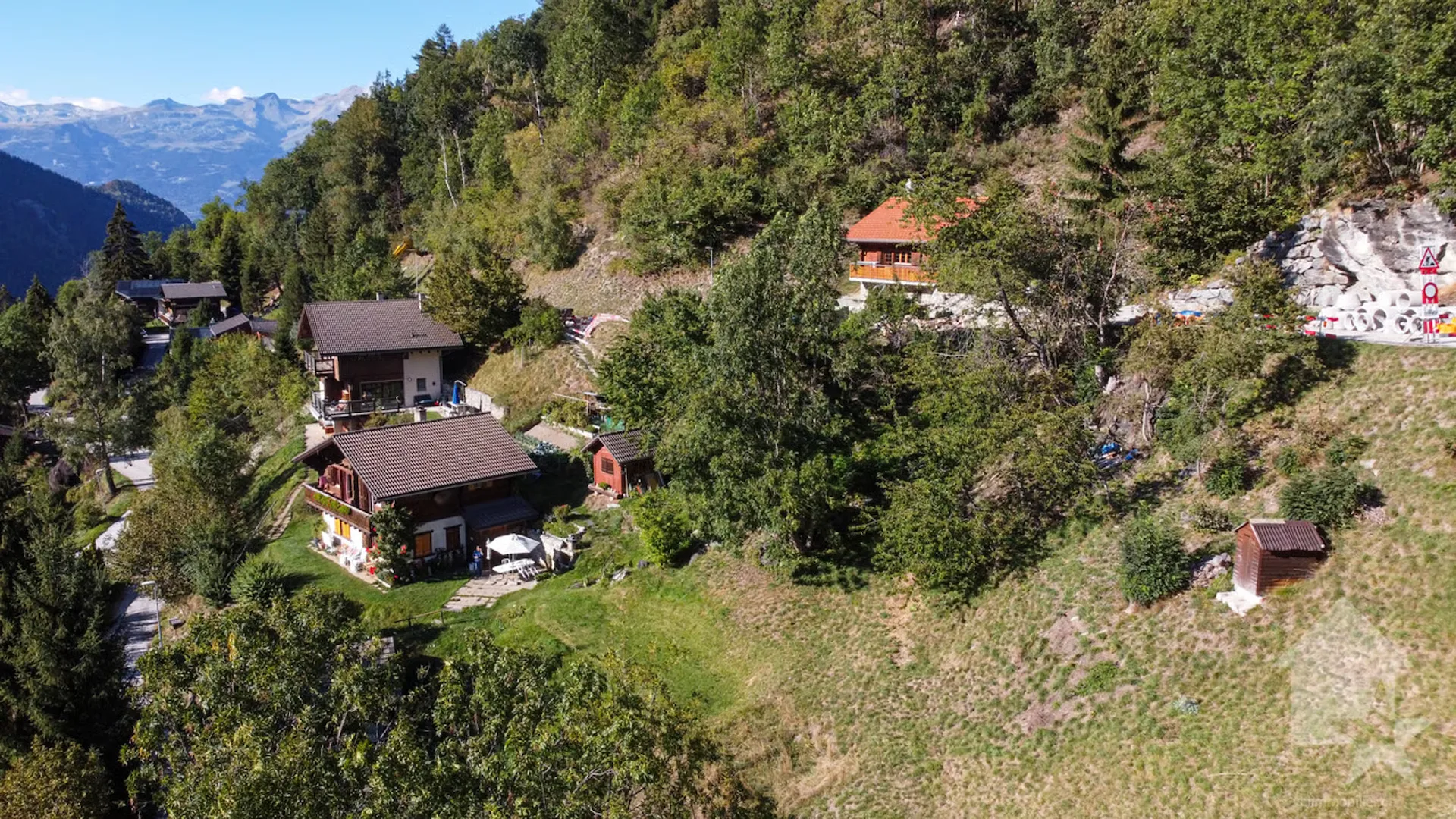 Splendide terrain à bâtir sur les hauteurs de Vissoie