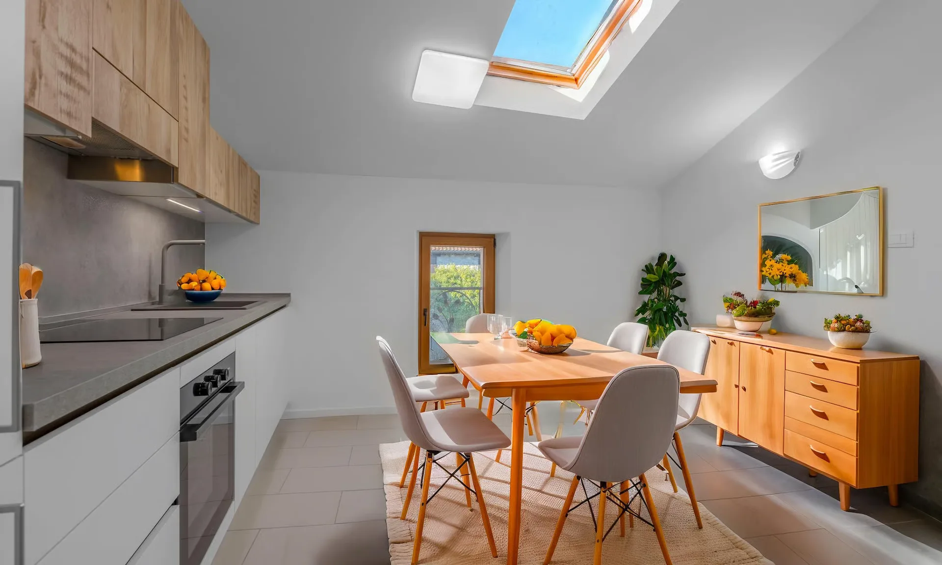 SPLENDIDES 4-ZIMMER-WOHNUNG RENOVIERTE IM LETZTEN STOCK IN SIGIRINO