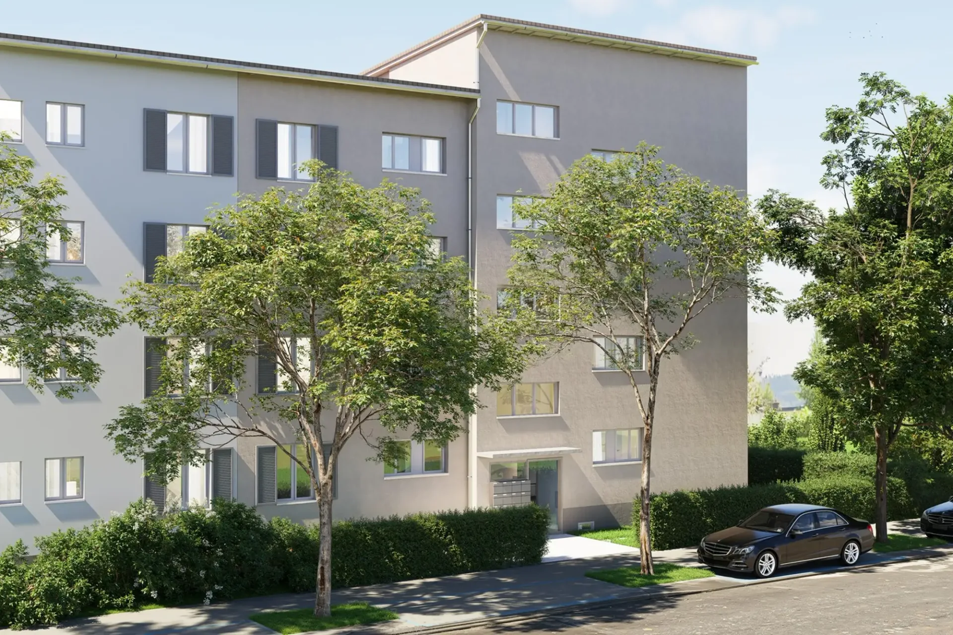 Progetto di ristrutturazione di 9 appartamenti in affitto a Oberwinterthur
