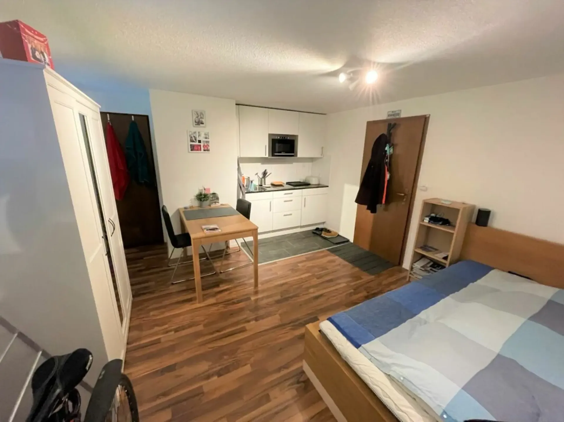 Studio centrale 1.5 locali con cucina e bagno
