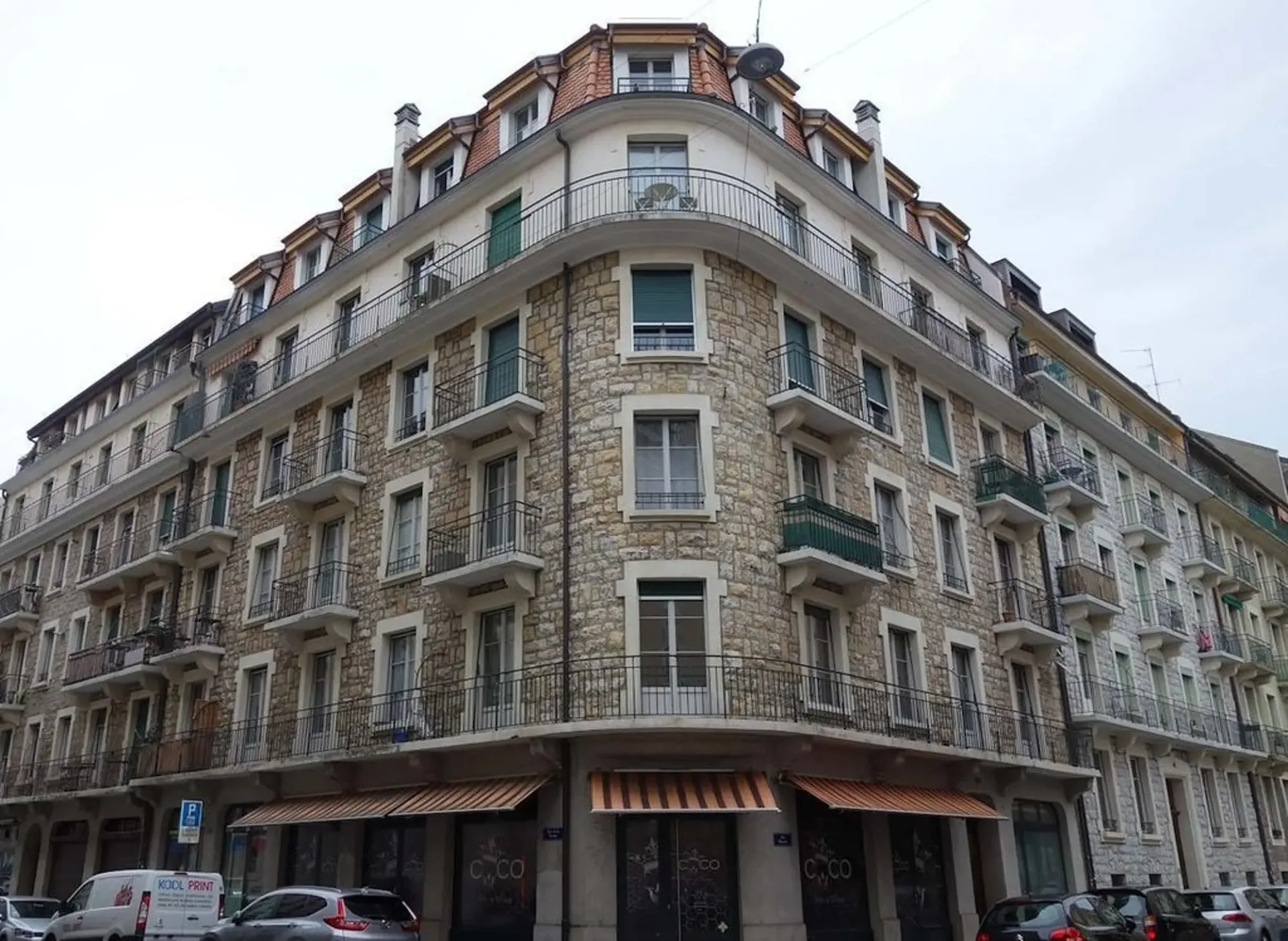 Proche rue de Carouge, quartier calme et agréable à vivre