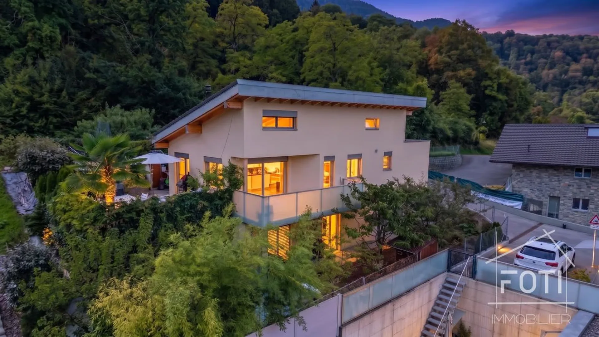Charming 4.5-room house with panoramic views in Vouvry