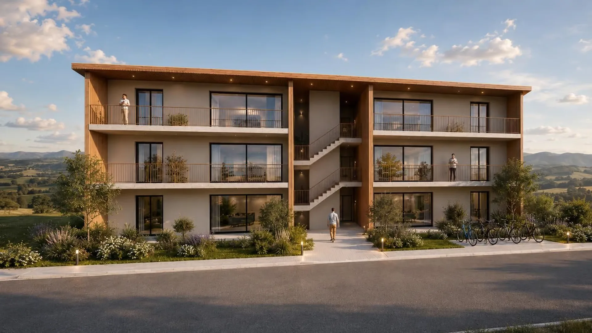 Projekt zur Immobilienförderung - Vuisternens La Joux, 10 Minuten von Bulle