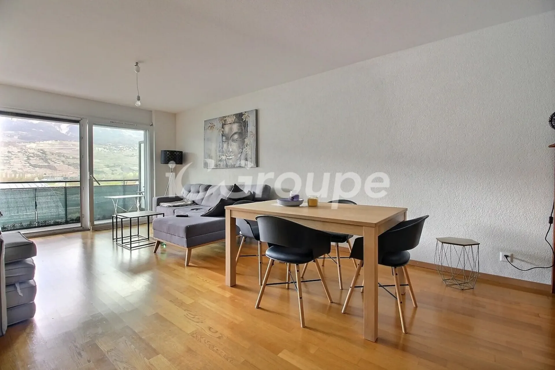 Charmantes 2.5-Zimmer-Wohnung zur Miete in Bramois