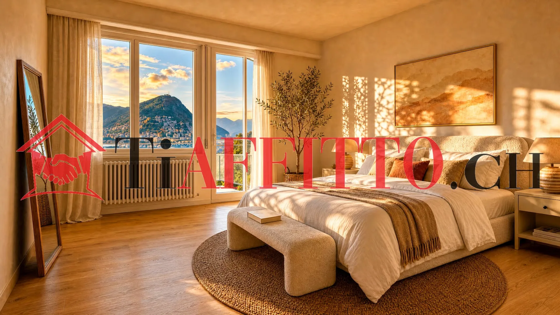 3.5 COMPLÈTEMENT RÉNOVÉ À LUGANO/MASSAGNO