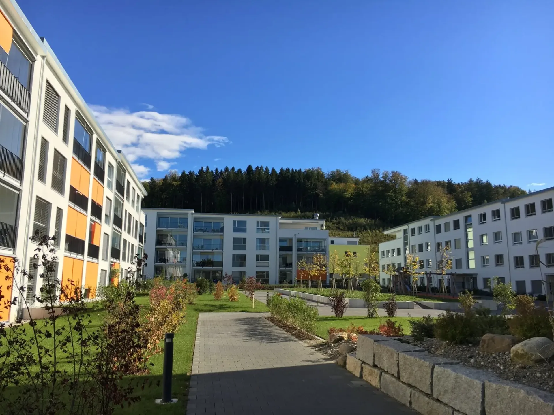 Moderne 2.5-Zimmerwohnung im Erdgeschoss