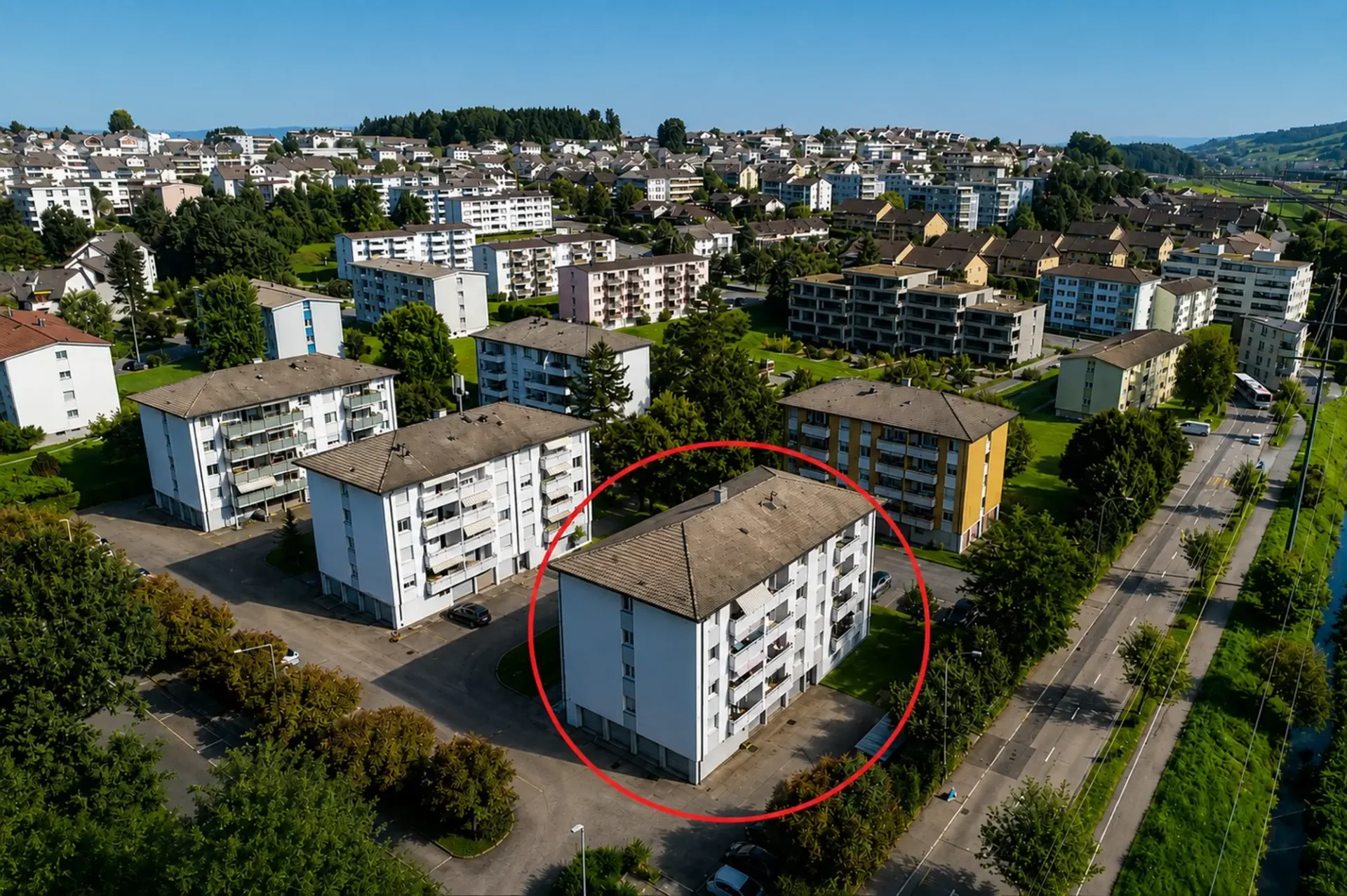 Grosszügige 3 ½-Zimmerwohnung in Buchrain