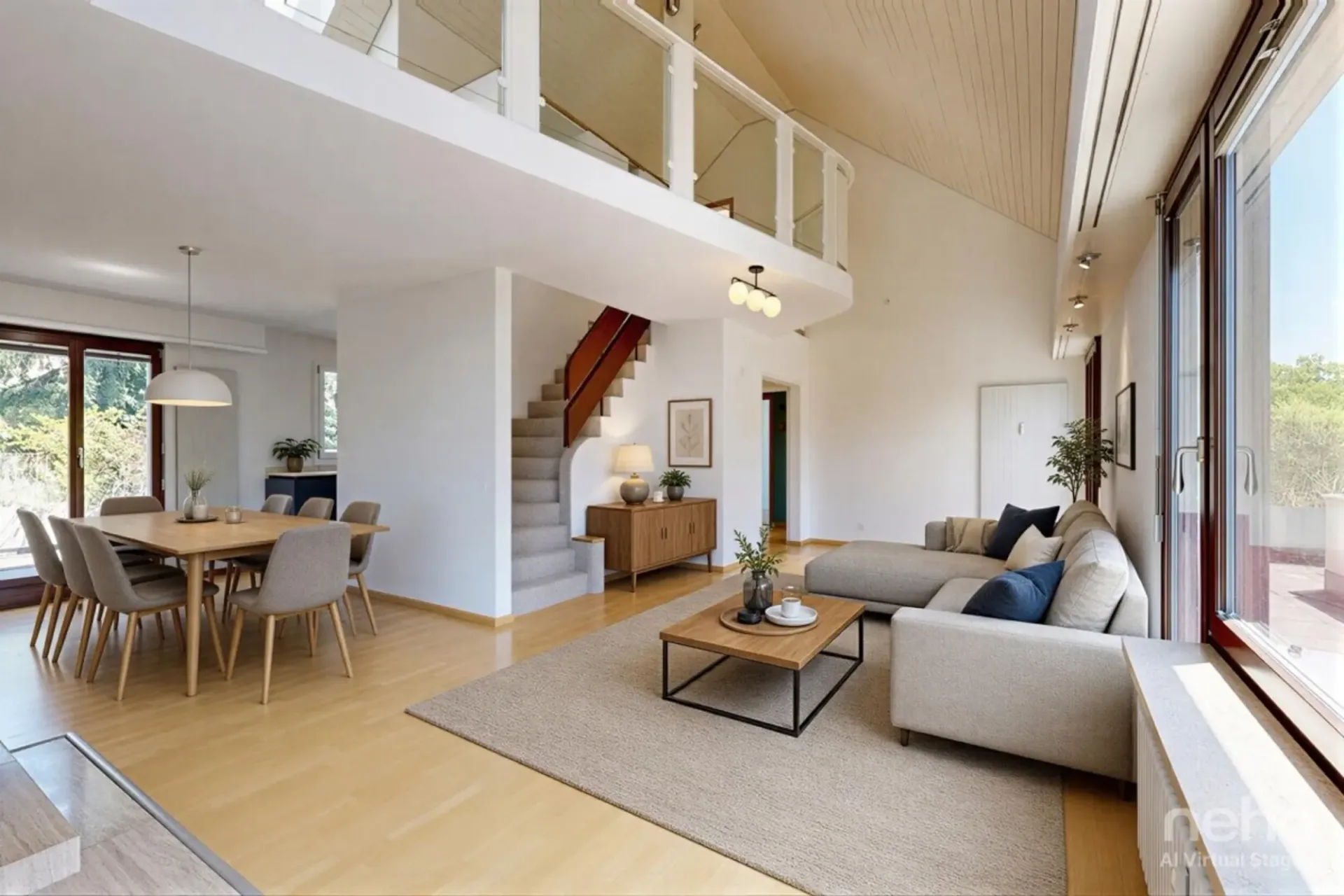 Grosszügige Attika Maisonette mit umlaufender Terrasse in Riehen