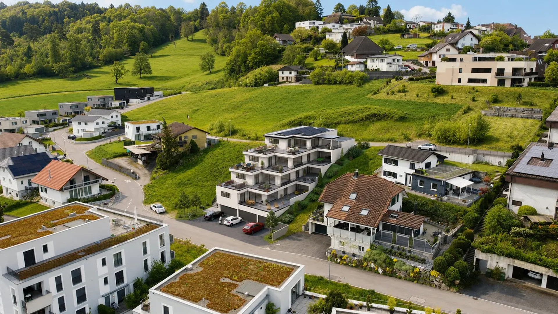 Terrassenwohnungen mit 144 m² Nettowohnfläche