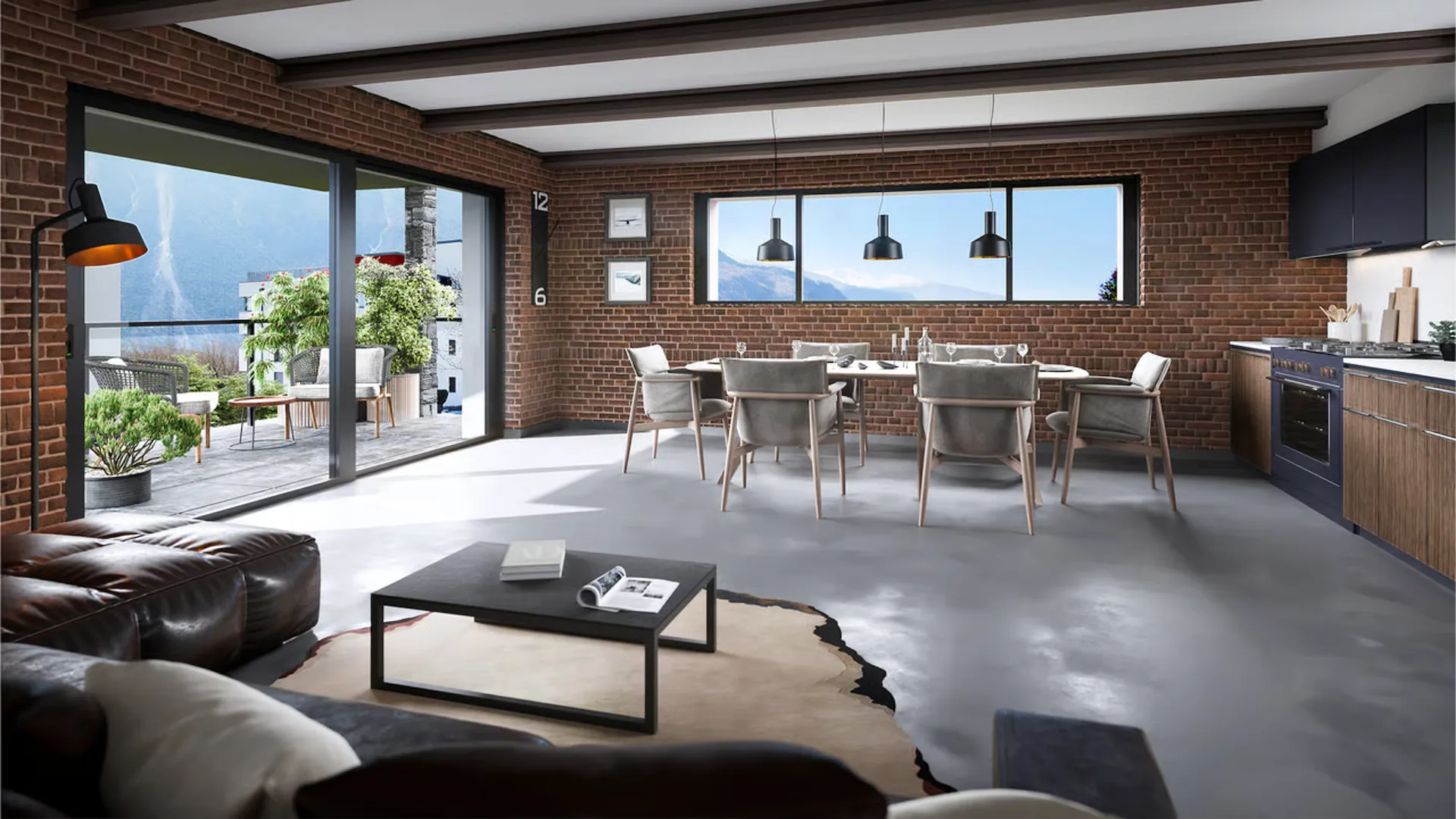 Prächtige 3.5-Zimmer-Wohnung in Salquenen - Sierre