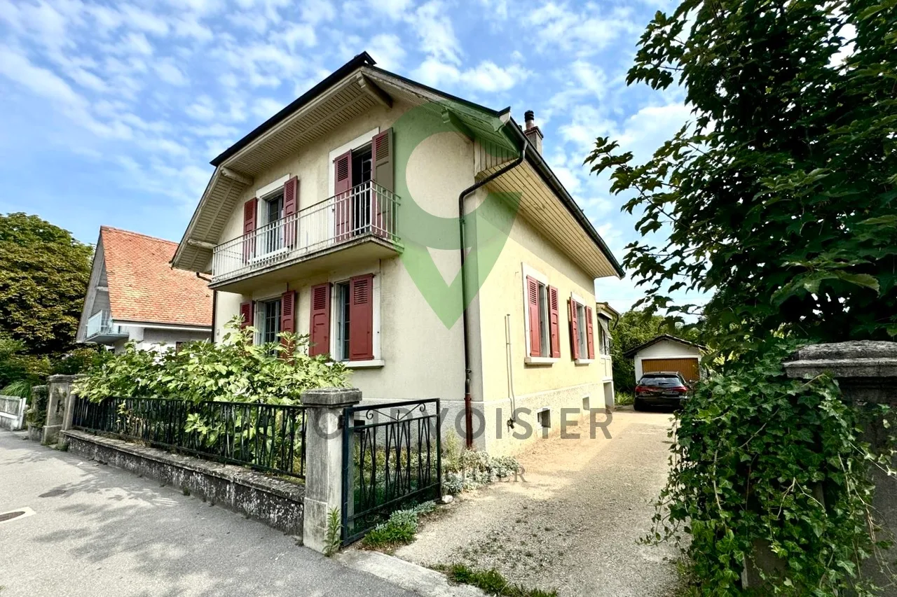 Einzigartiges 5.5-Zimmer-Haus in idealer Lage in Yverdon